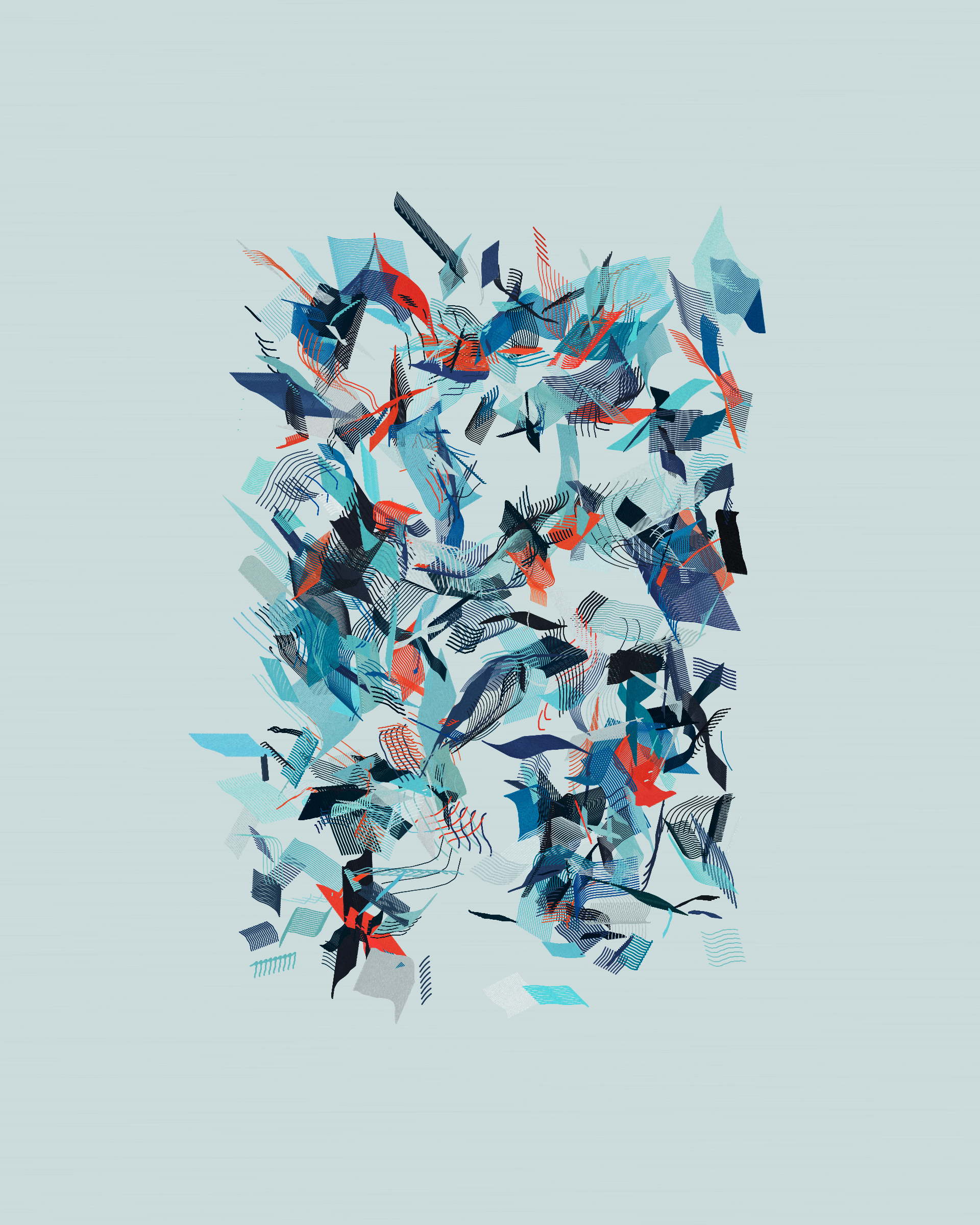 Art Blocks - Art Blocks v2 - Rinascita #525 - NFT # 121000525