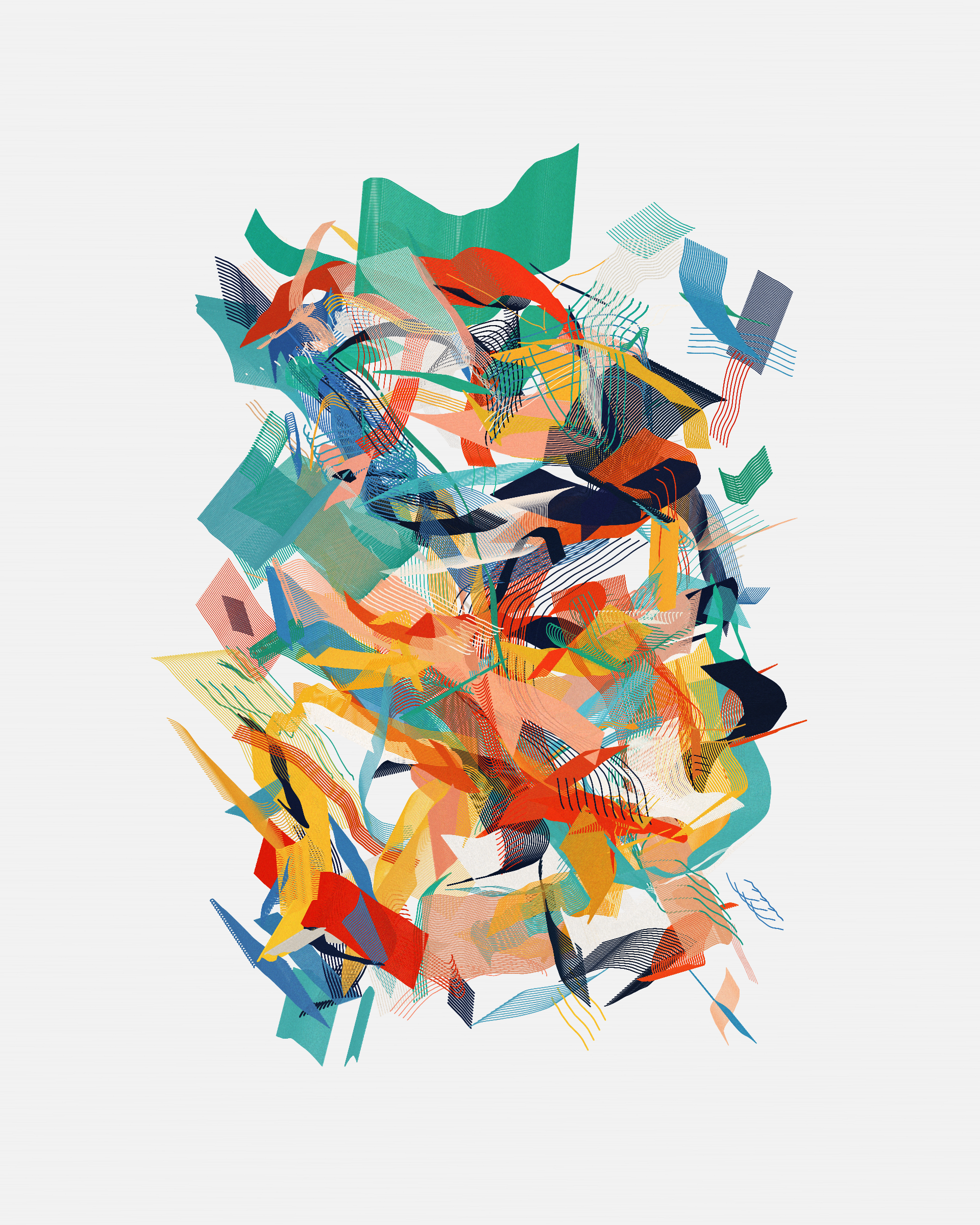 Art Blocks - Art Blocks v2 - Rinascita #542 - NFT # 121000542