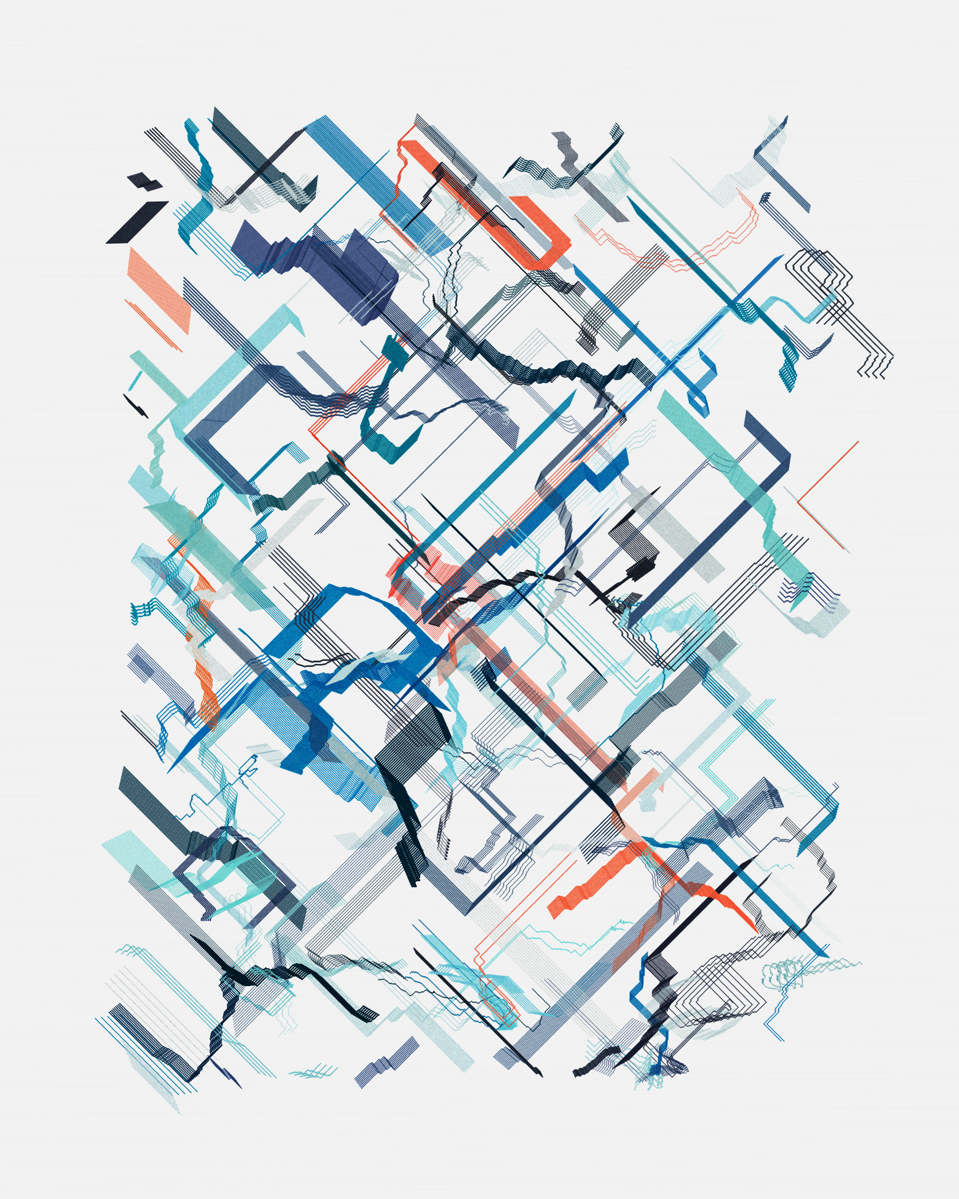 Art Blocks - Art Blocks v2 - Rinascita #545 - NFT # 121000545