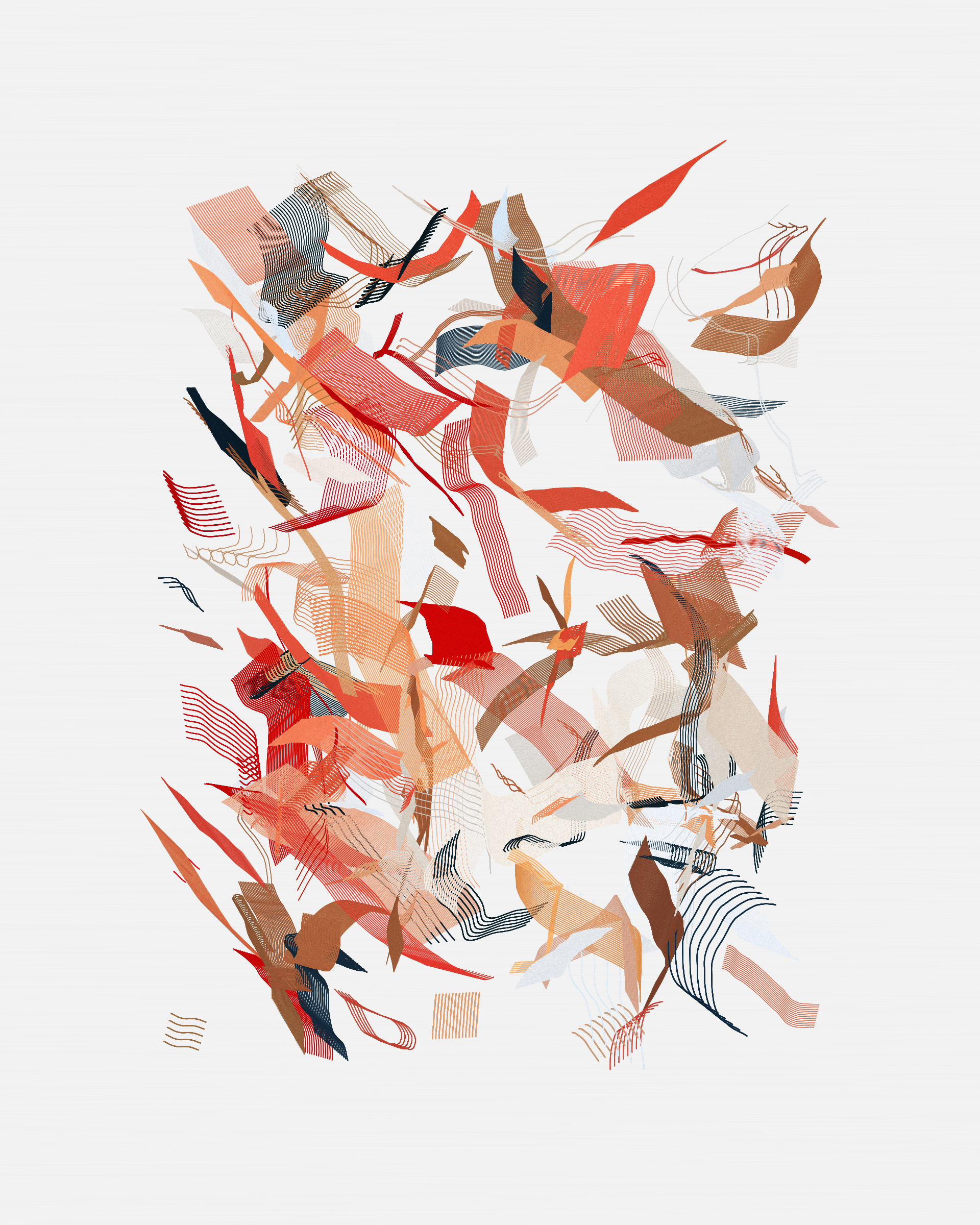 Art Blocks - Art Blocks v2 - Rinascita #555 - NFT # 121000555