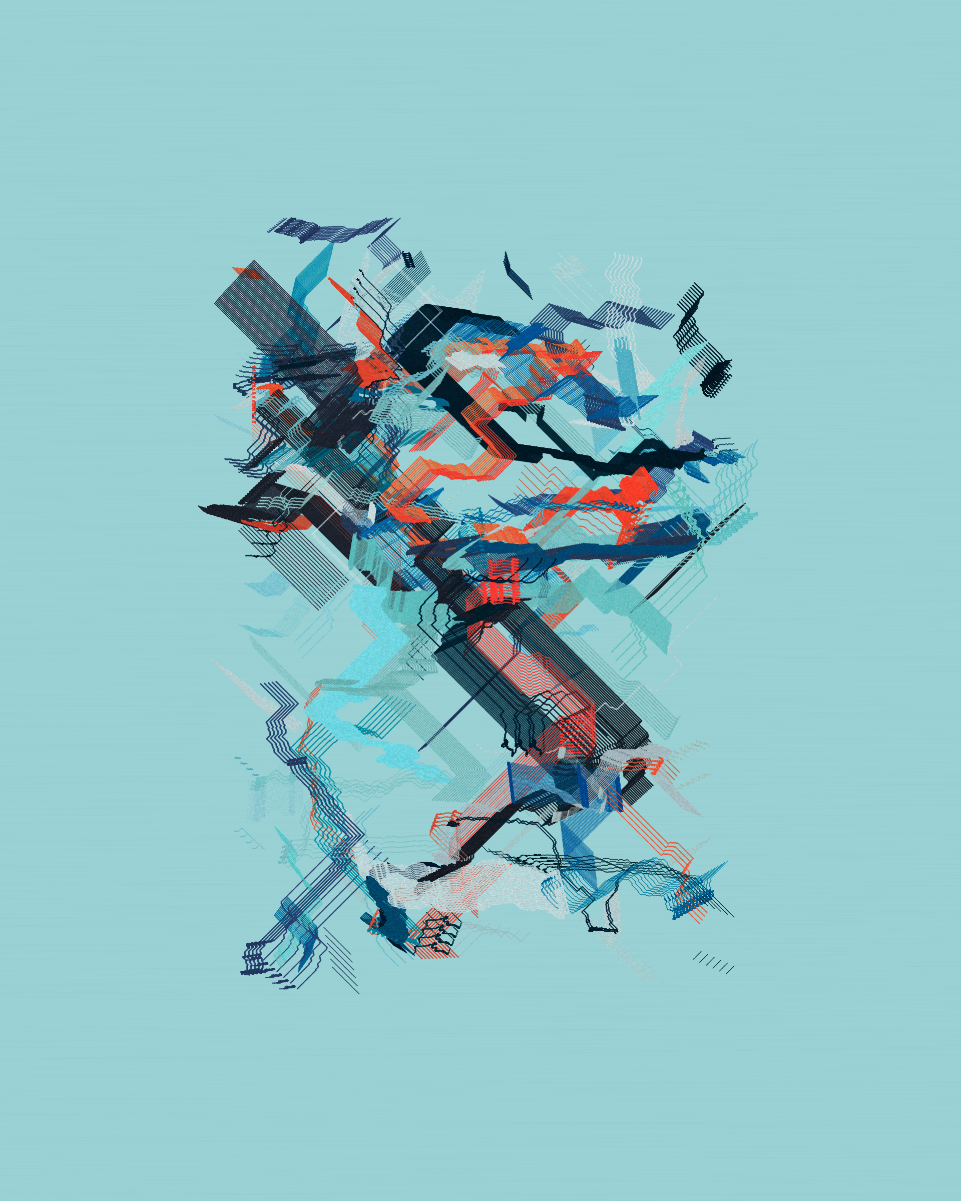 Art Blocks - Art Blocks v2 - Rinascita #558 - NFT # 121000558