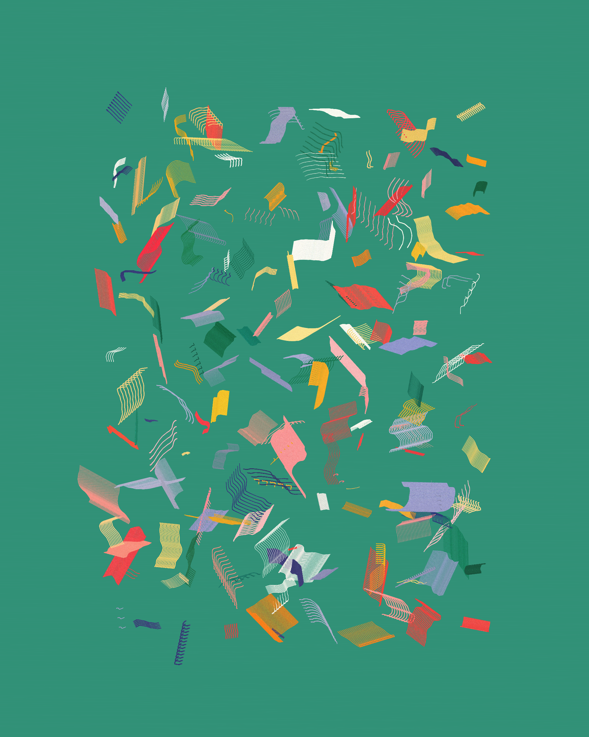 Art Blocks - Art Blocks v2 - Rinascita #577 - NFT # 121000577