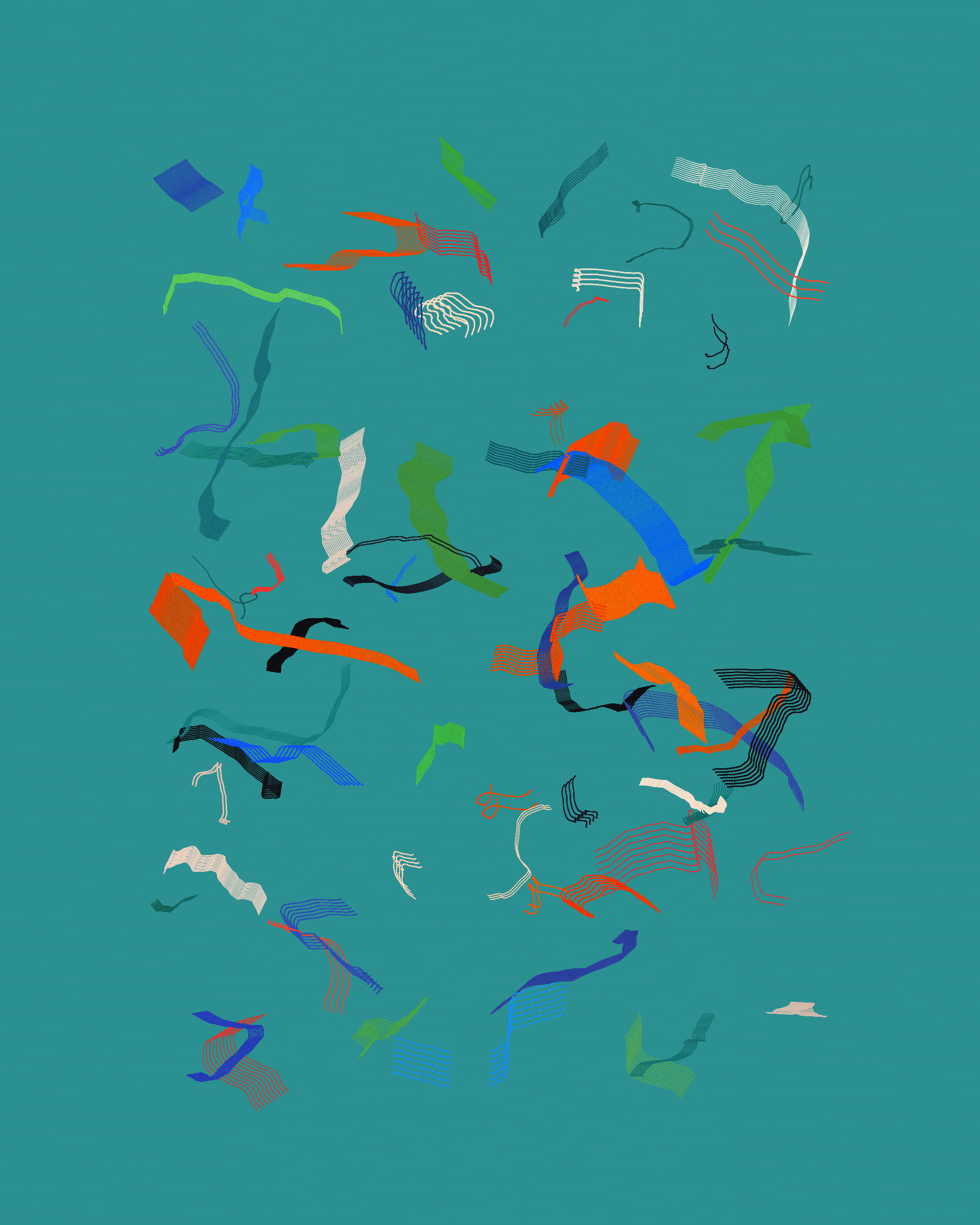 Art Blocks - Art Blocks v2 - Rinascita #582 - NFT # 121000582