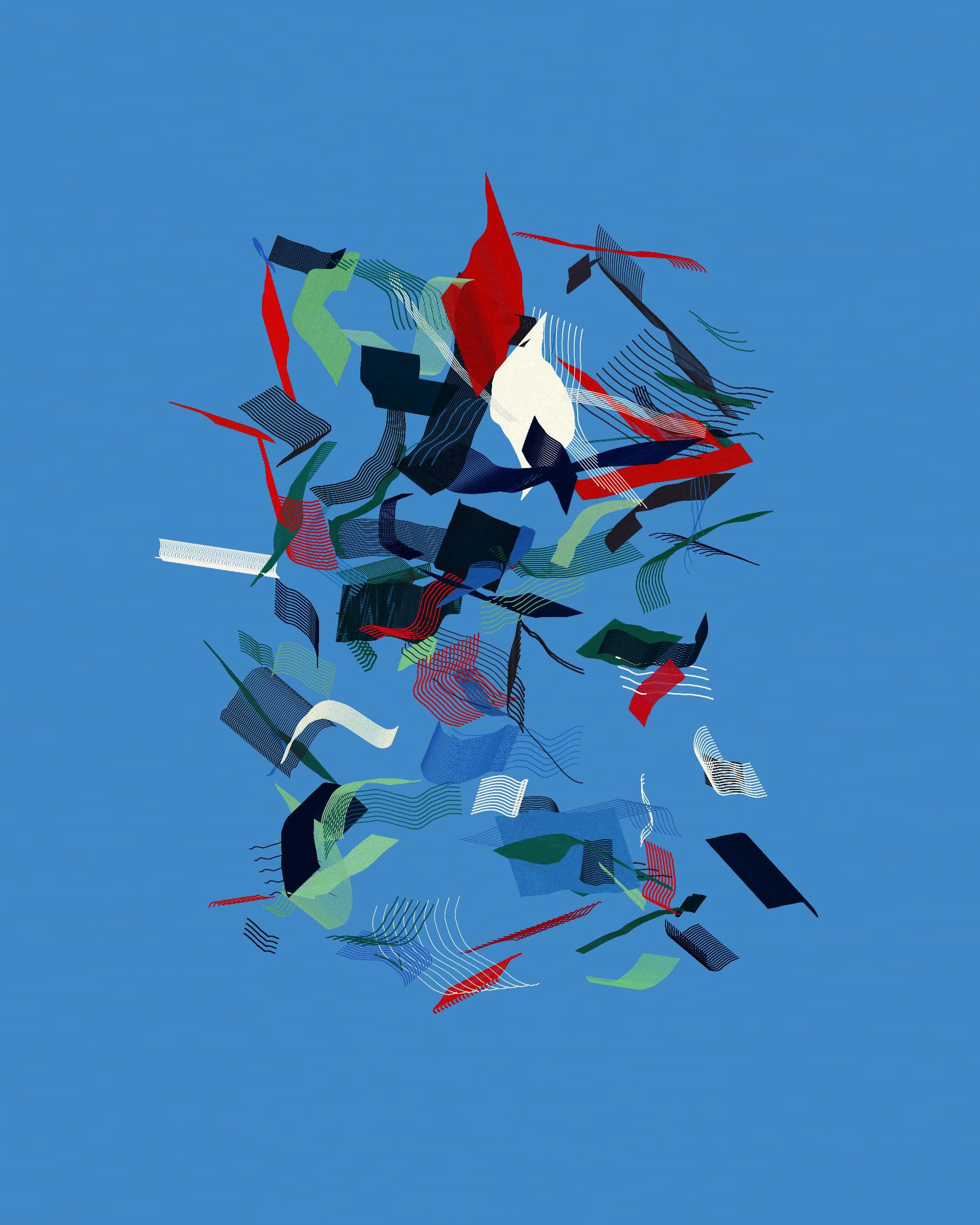 Art Blocks - Art Blocks v2 - Rinascita #604 - NFT # 121000604