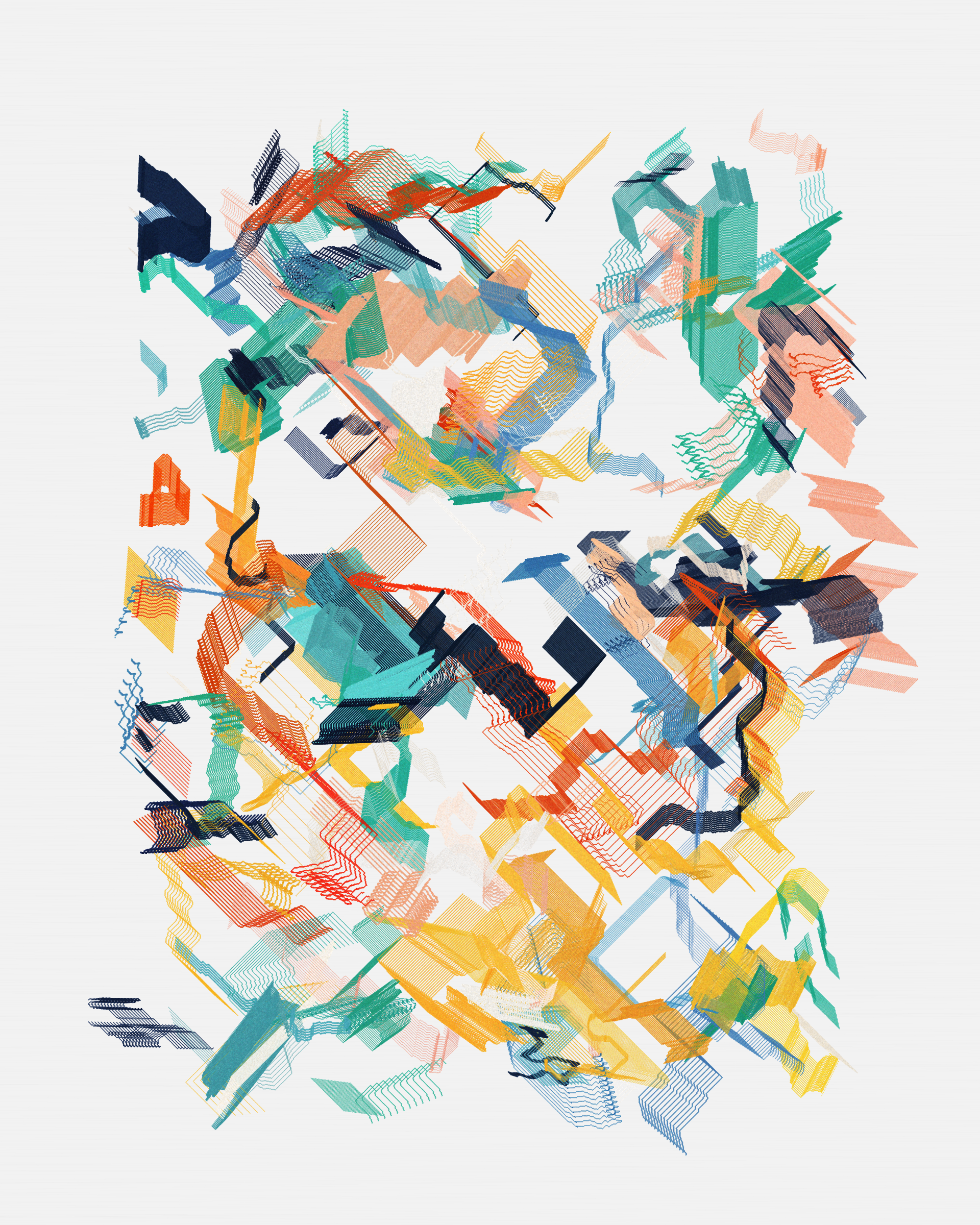 Art Blocks - Art Blocks v2 - Rinascita #636 - NFT # 121000636