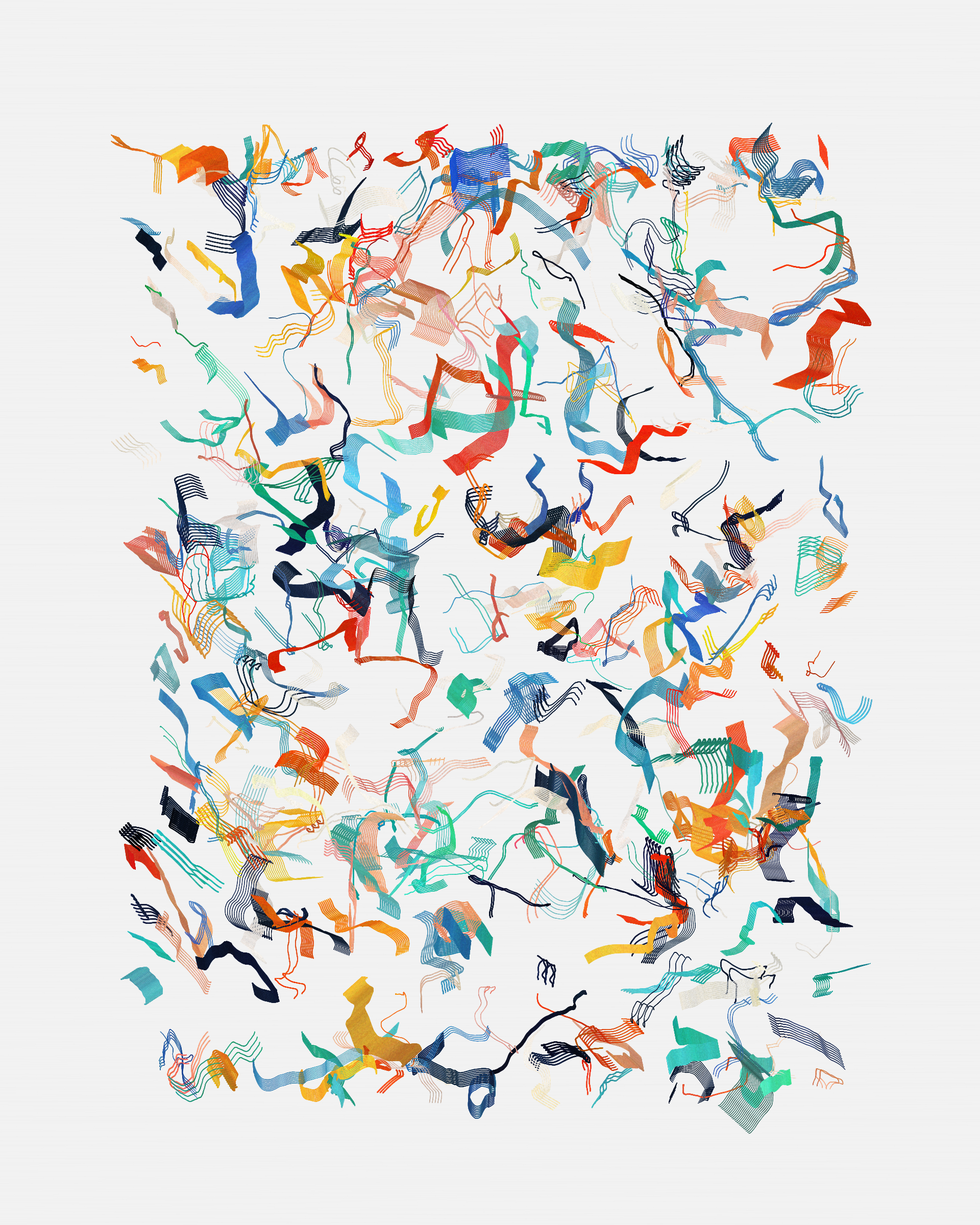 Art Blocks - Art Blocks v2 - Rinascita #638 - NFT # 121000638