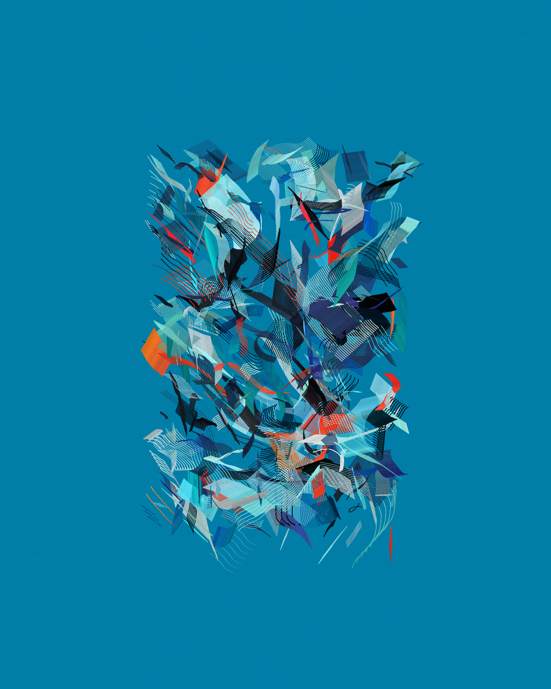 Art Blocks - Art Blocks v2 - Rinascita #642 - NFT # 121000642