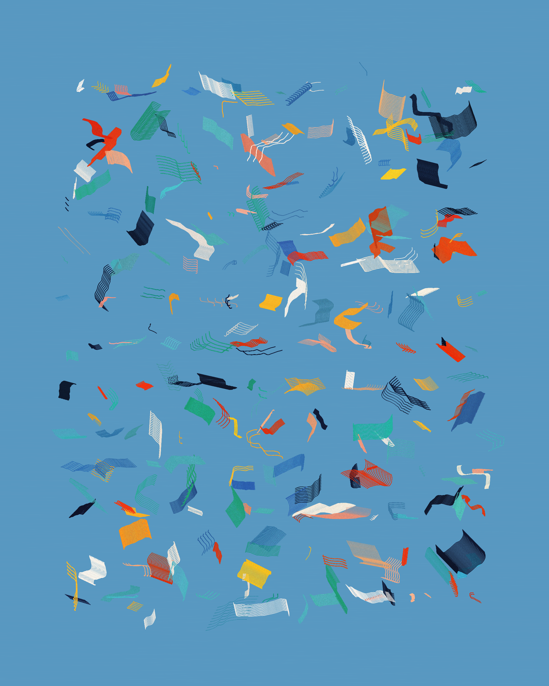 Art Blocks - Art Blocks v2 - Rinascita #644 - NFT # 121000644