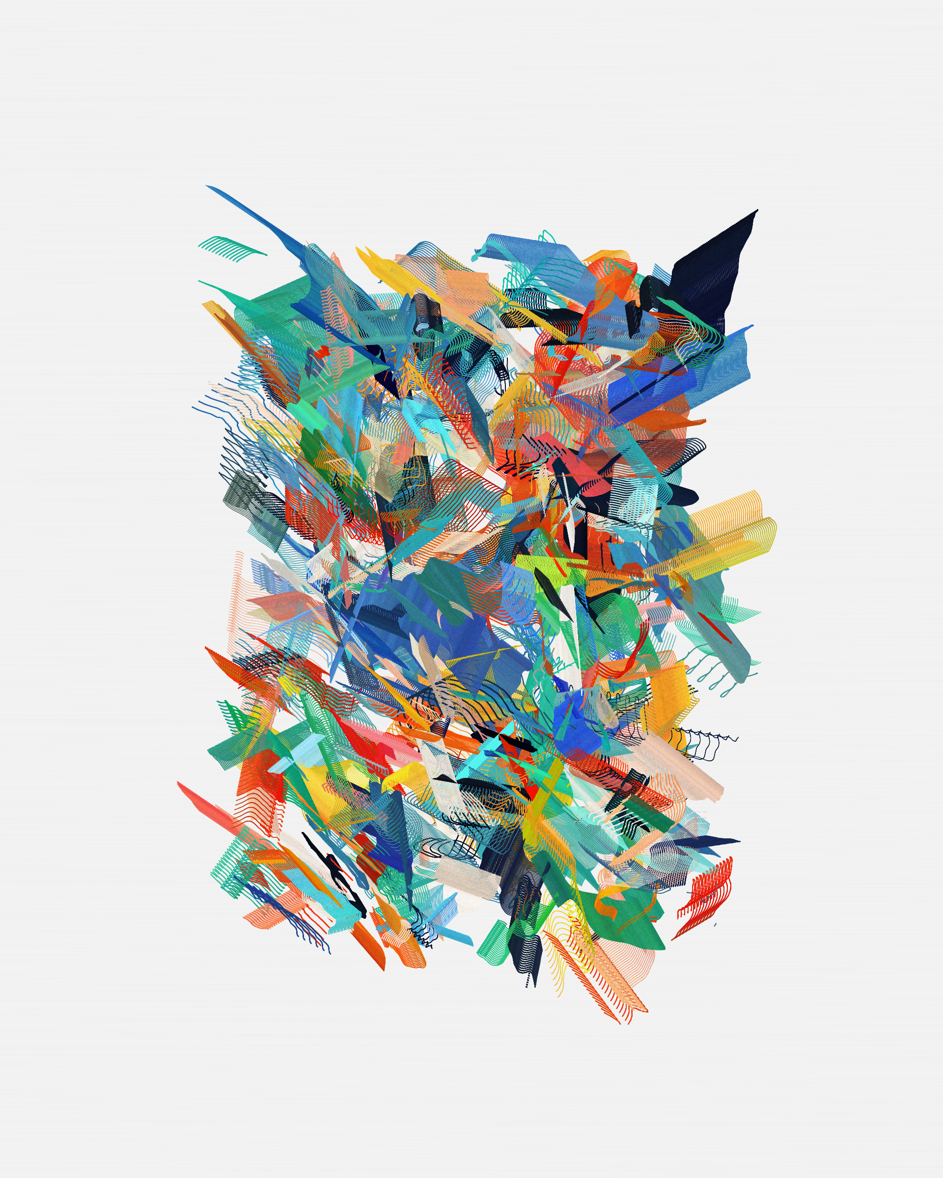 Art Blocks - Art Blocks v2 - Rinascita #702 - NFT # 121000702