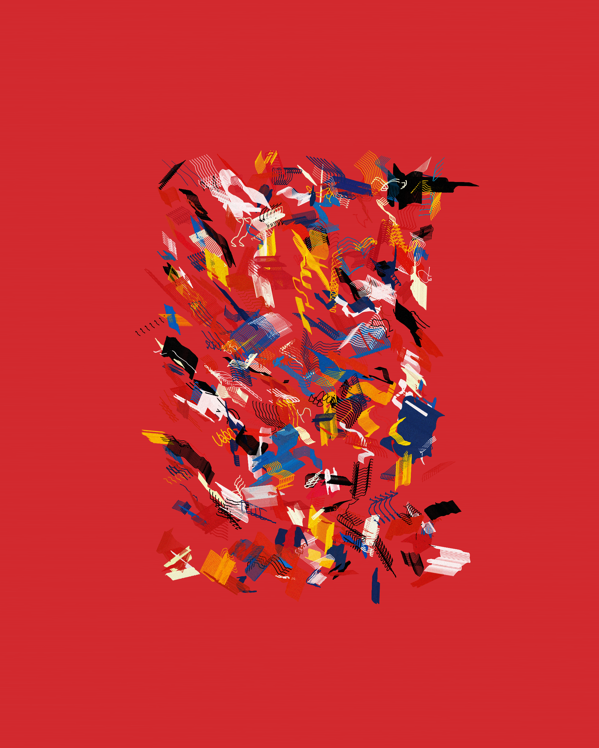 Art Blocks - Art Blocks v2 - Rinascita #703 - NFT # 121000703