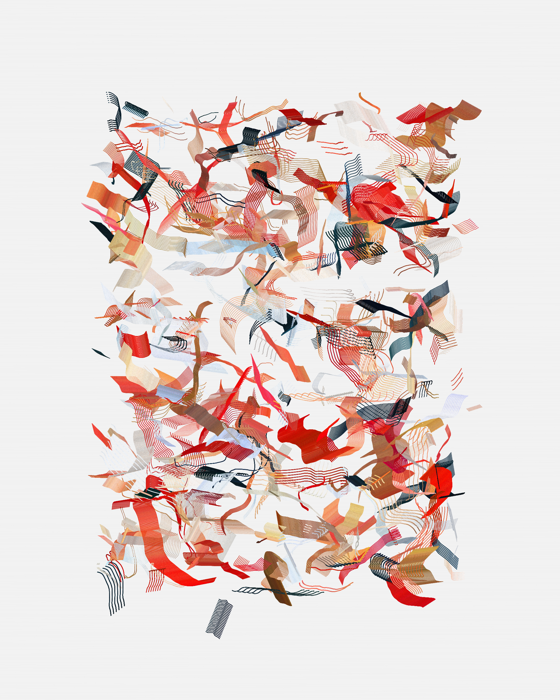 Art Blocks - Art Blocks v2 - Rinascita #712 - NFT # 121000712