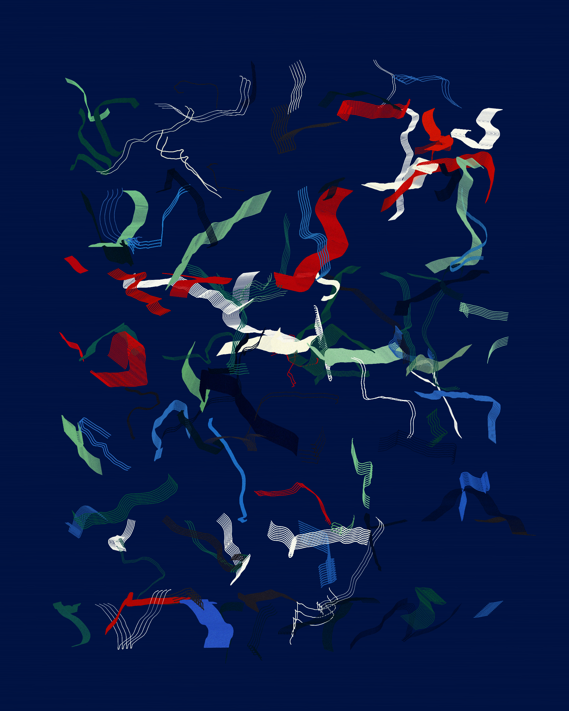 Art Blocks - Art Blocks v2 - Rinascita #717 - NFT # 121000717