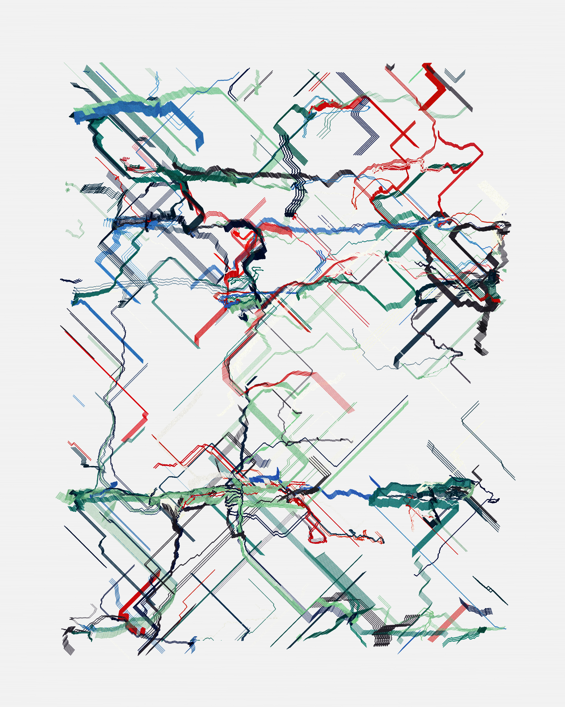 Art Blocks - Art Blocks v2 - Rinascita #725 - NFT # 121000725