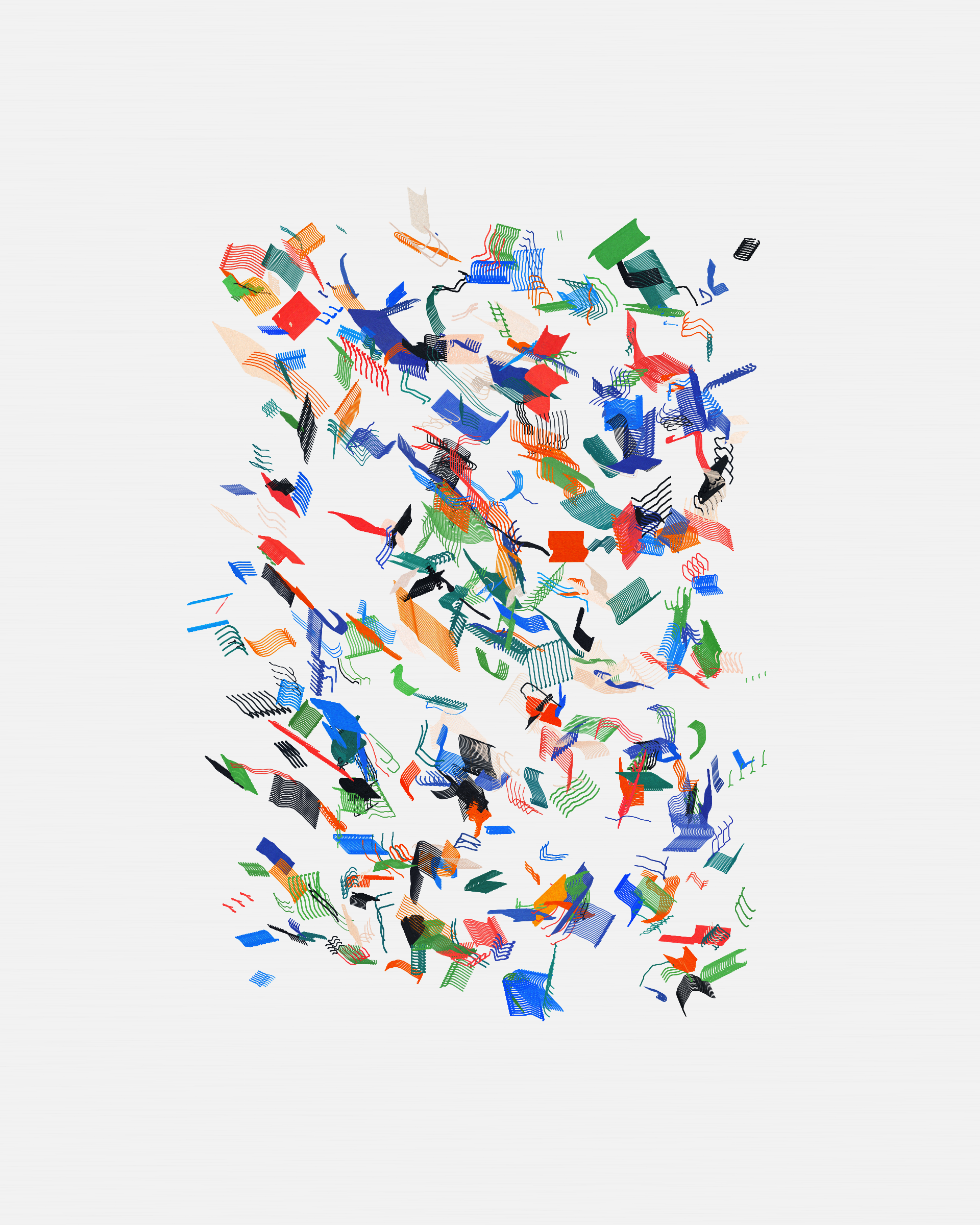 Art Blocks - Art Blocks v2 - Rinascita #726 - NFT # 121000726