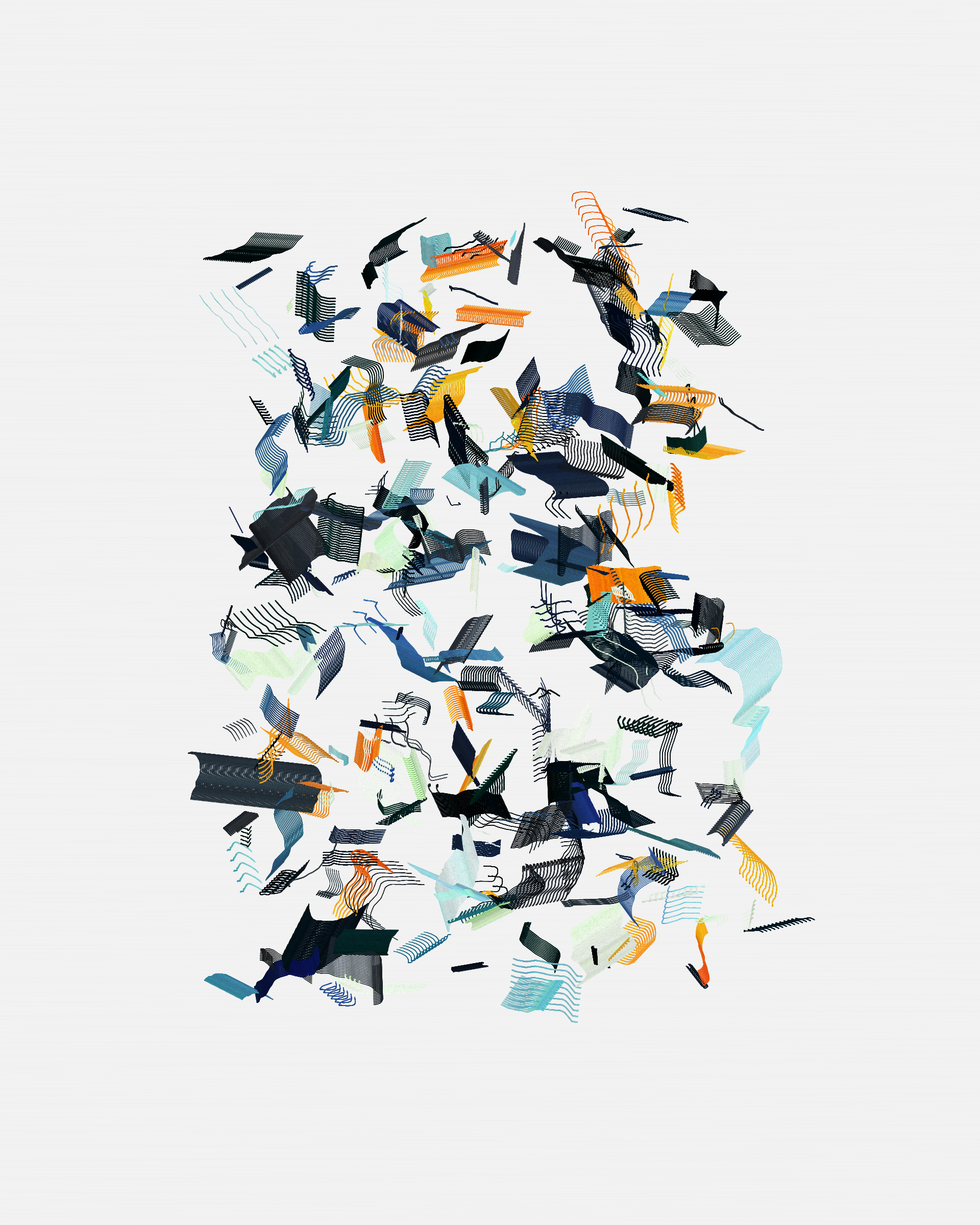 Art Blocks - Art Blocks v2 - Rinascita #733 - NFT # 121000733