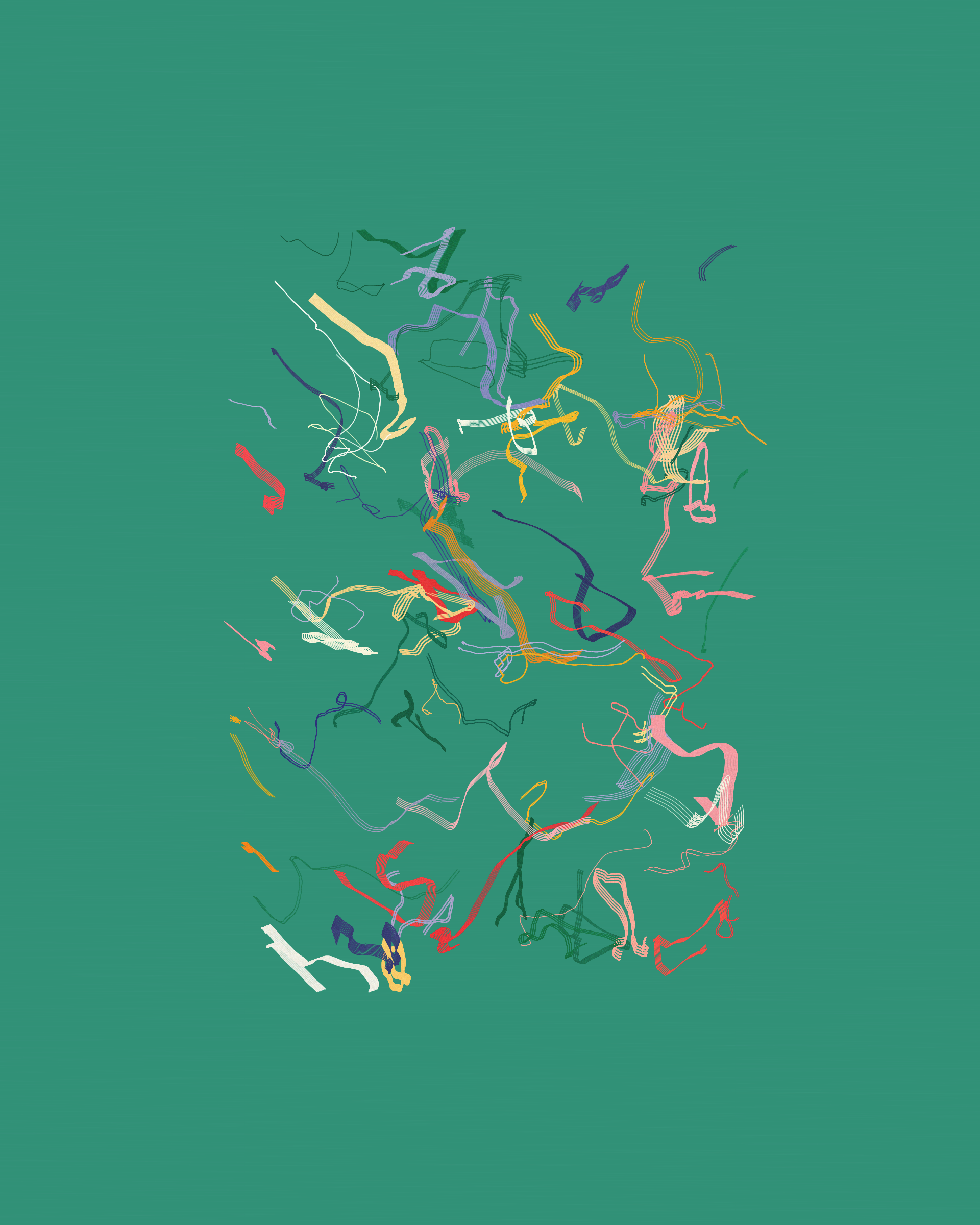 Art Blocks - Art Blocks v2 - Rinascita #743 - NFT # 121000743