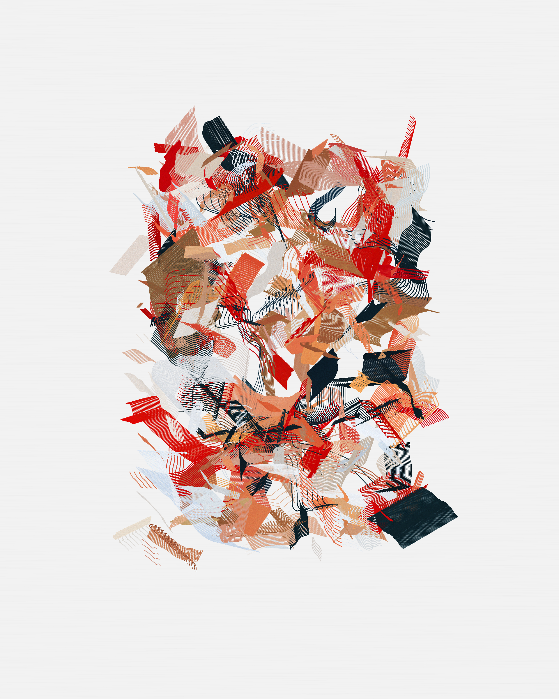 Art Blocks - Art Blocks v2 - Rinascita #754 - NFT # 121000754