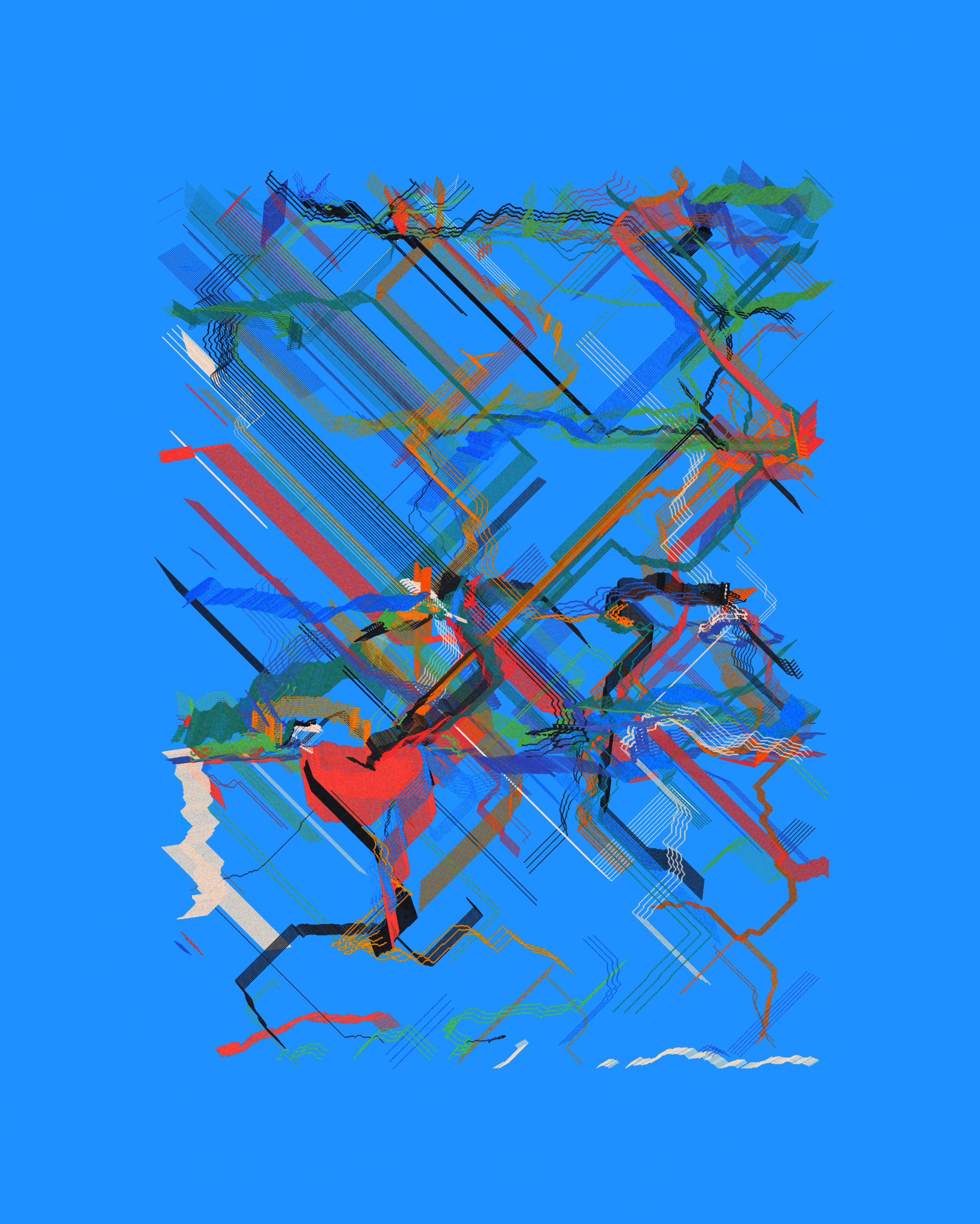 Art Blocks - Art Blocks v2 - Rinascita #756 - NFT # 121000756