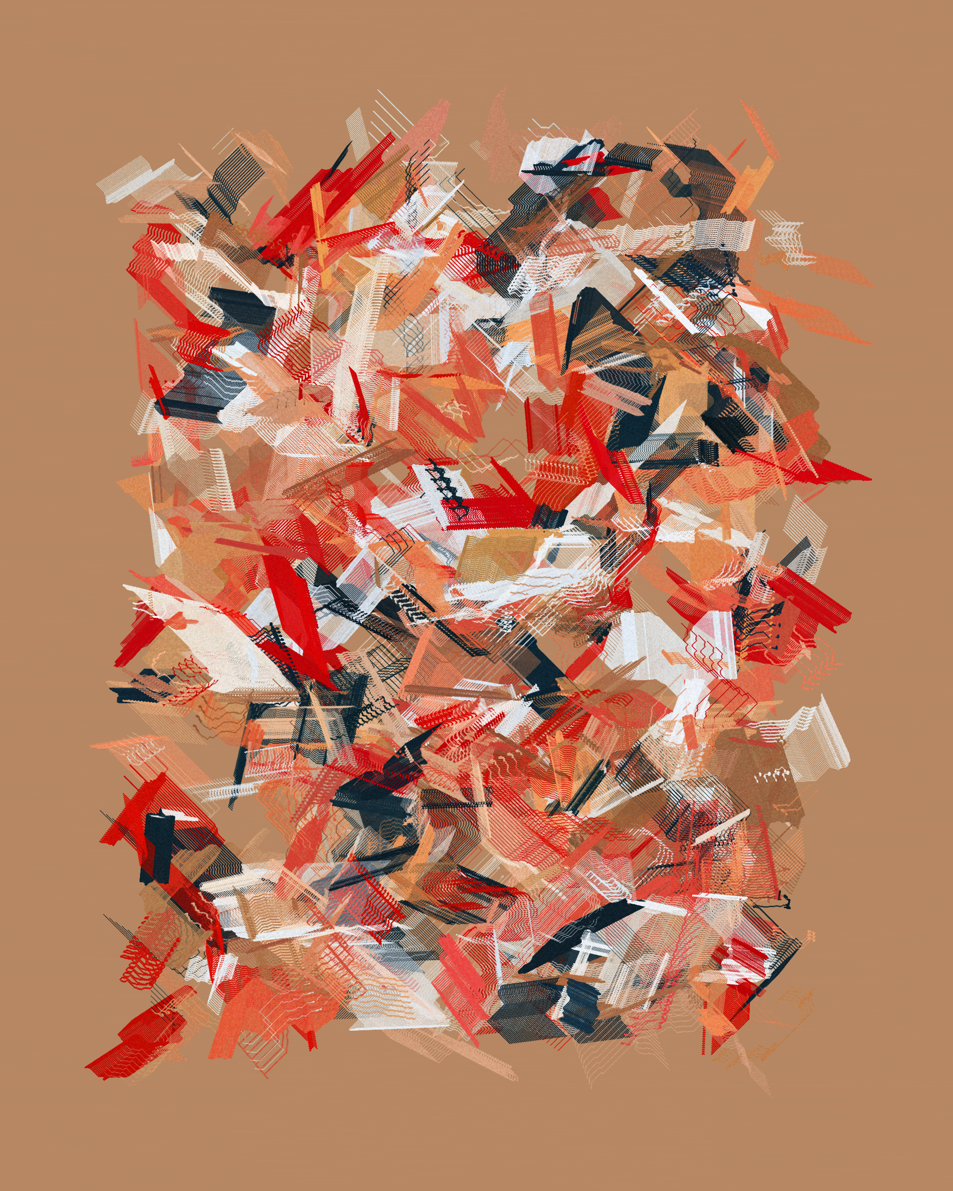 Art Blocks - Art Blocks v2 - Rinascita #758 - NFT # 121000758