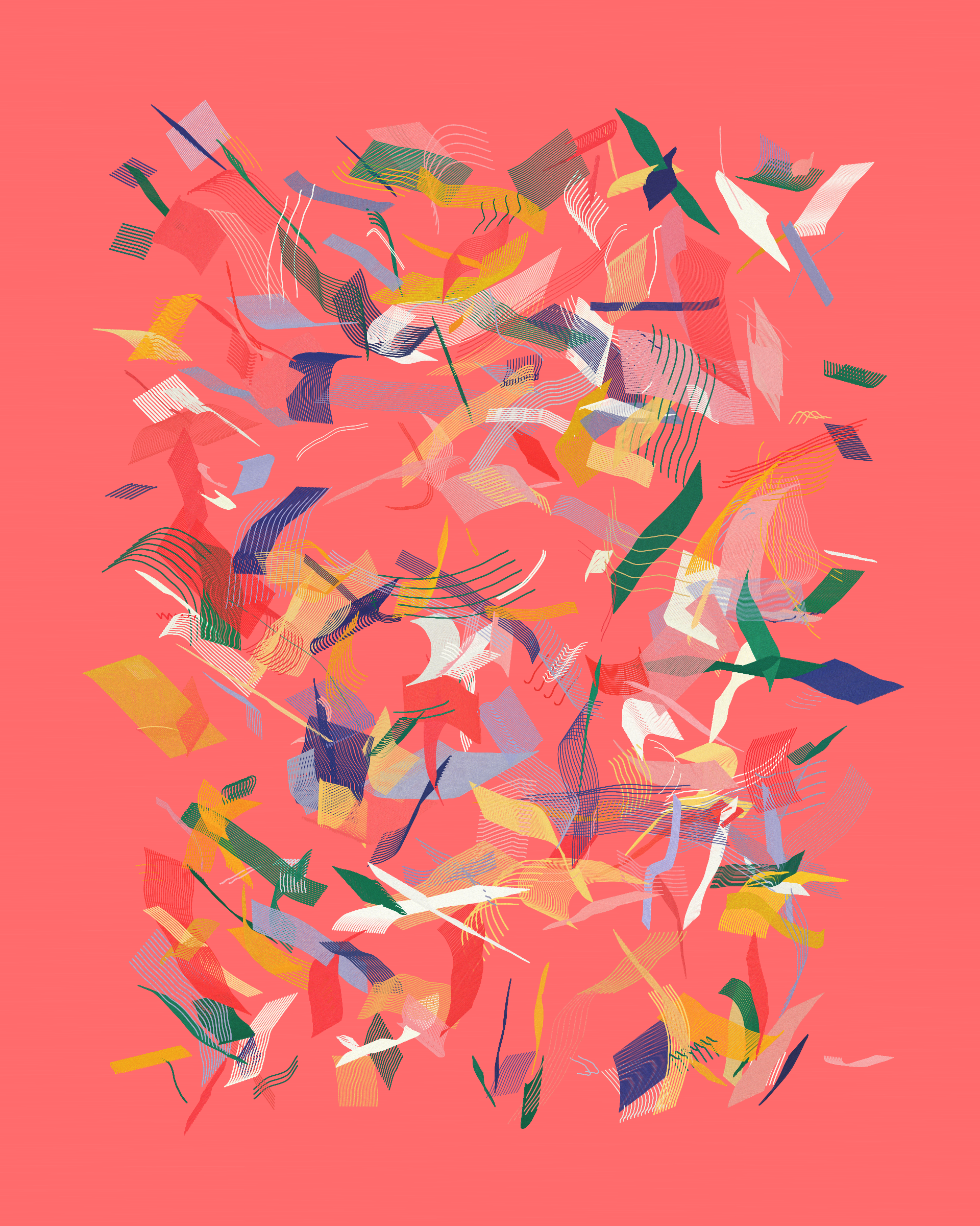 Art Blocks - Art Blocks v2 - Rinascita #769 - NFT # 121000769