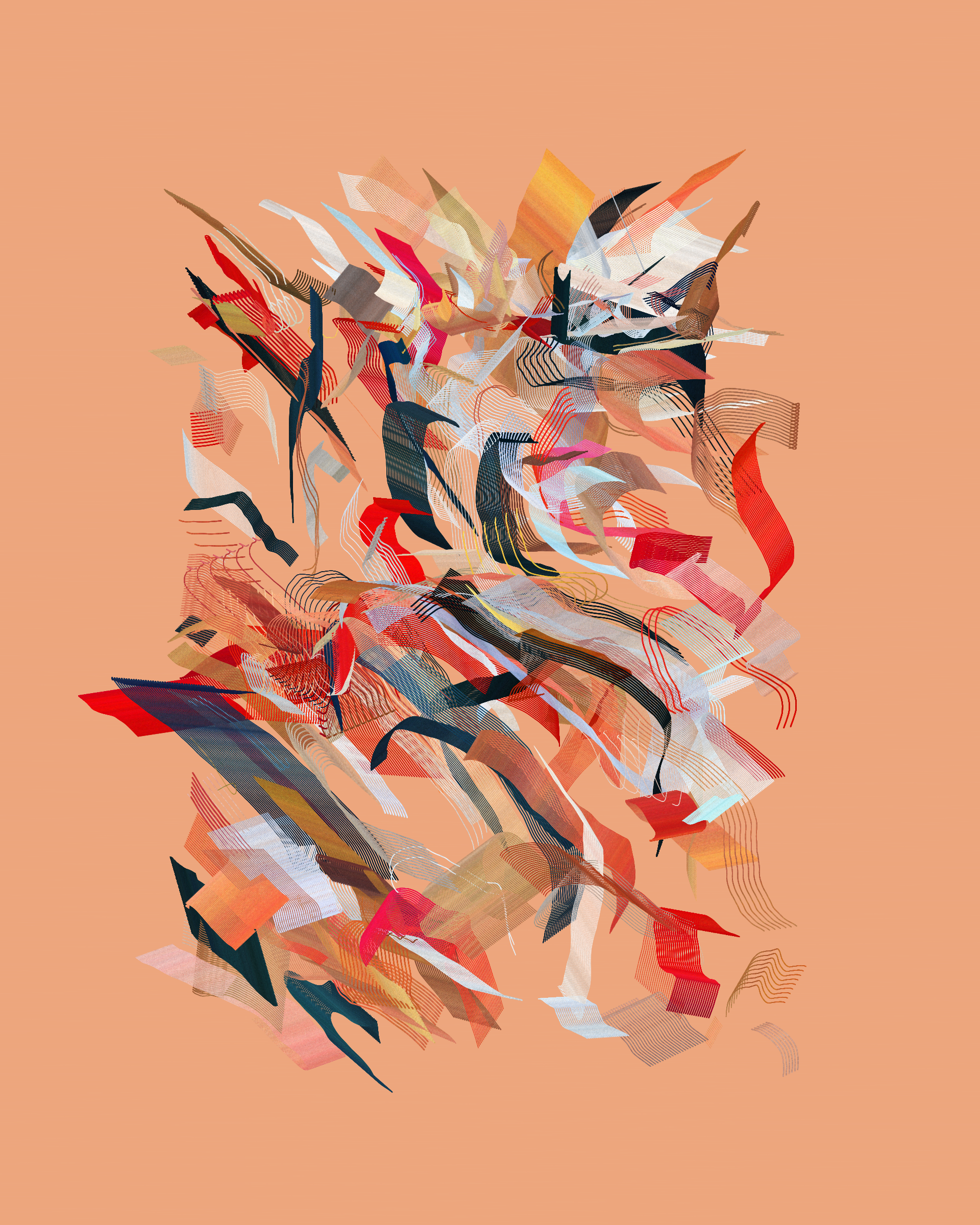 Art Blocks - Art Blocks v2 - Rinascita #770 - NFT # 121000770