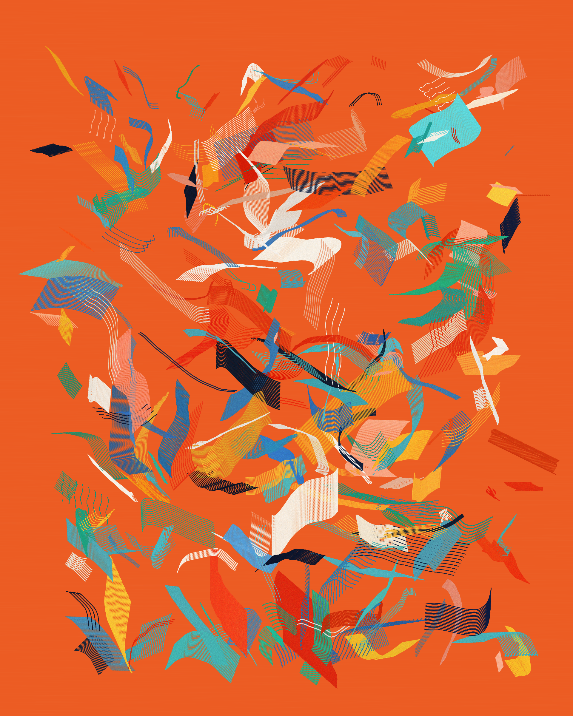 Art Blocks - Art Blocks v2 - Rinascita #784 - NFT # 121000784