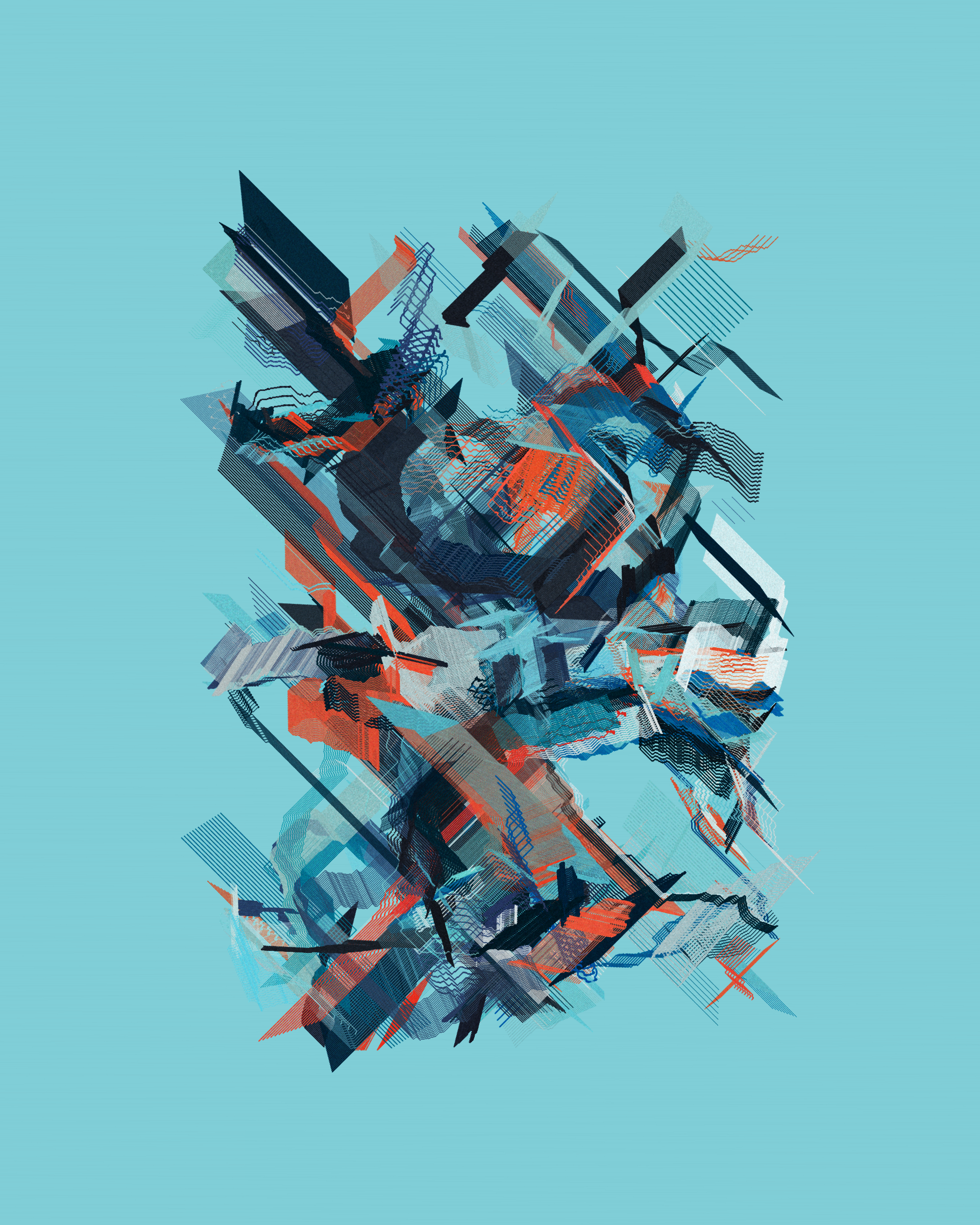 Art Blocks - Art Blocks v2 - Rinascita #785 - NFT # 121000785