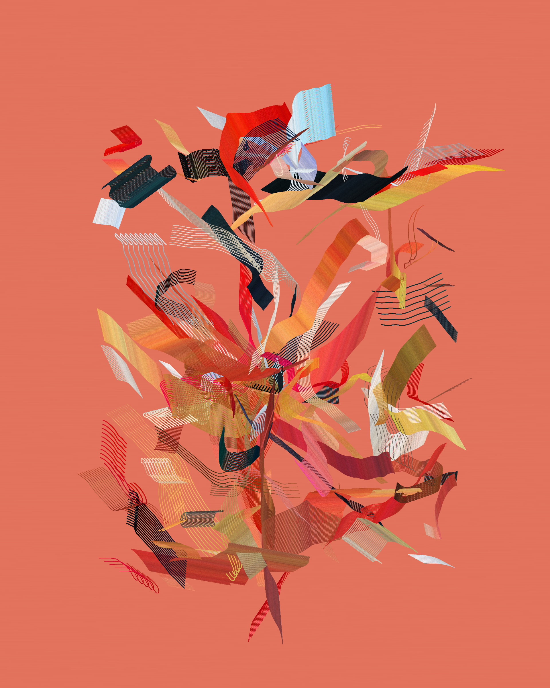 Art Blocks - Art Blocks v2 - Rinascita #799 - NFT # 121000799