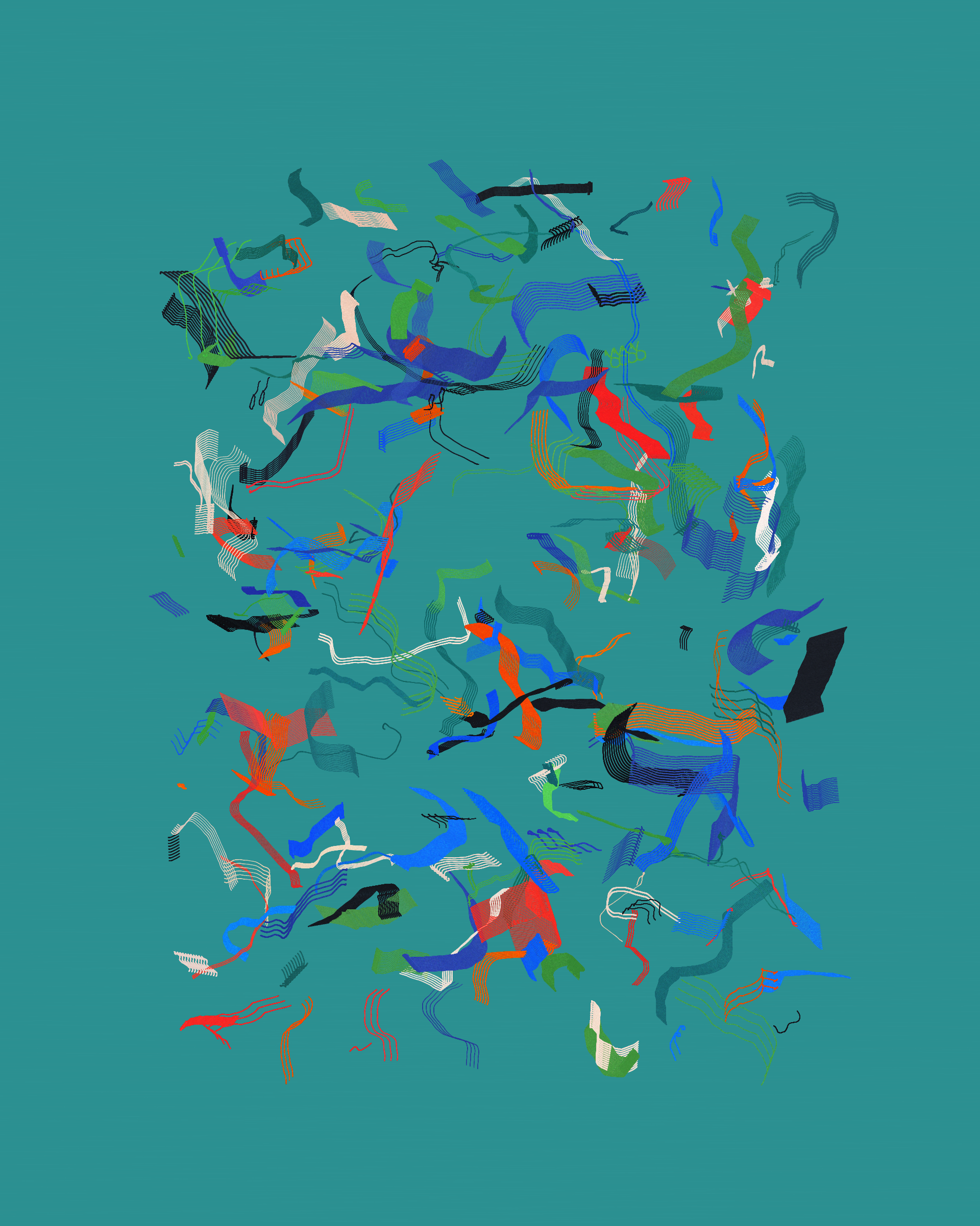 Art Blocks - Art Blocks v2 - Rinascita #802 - NFT # 121000802