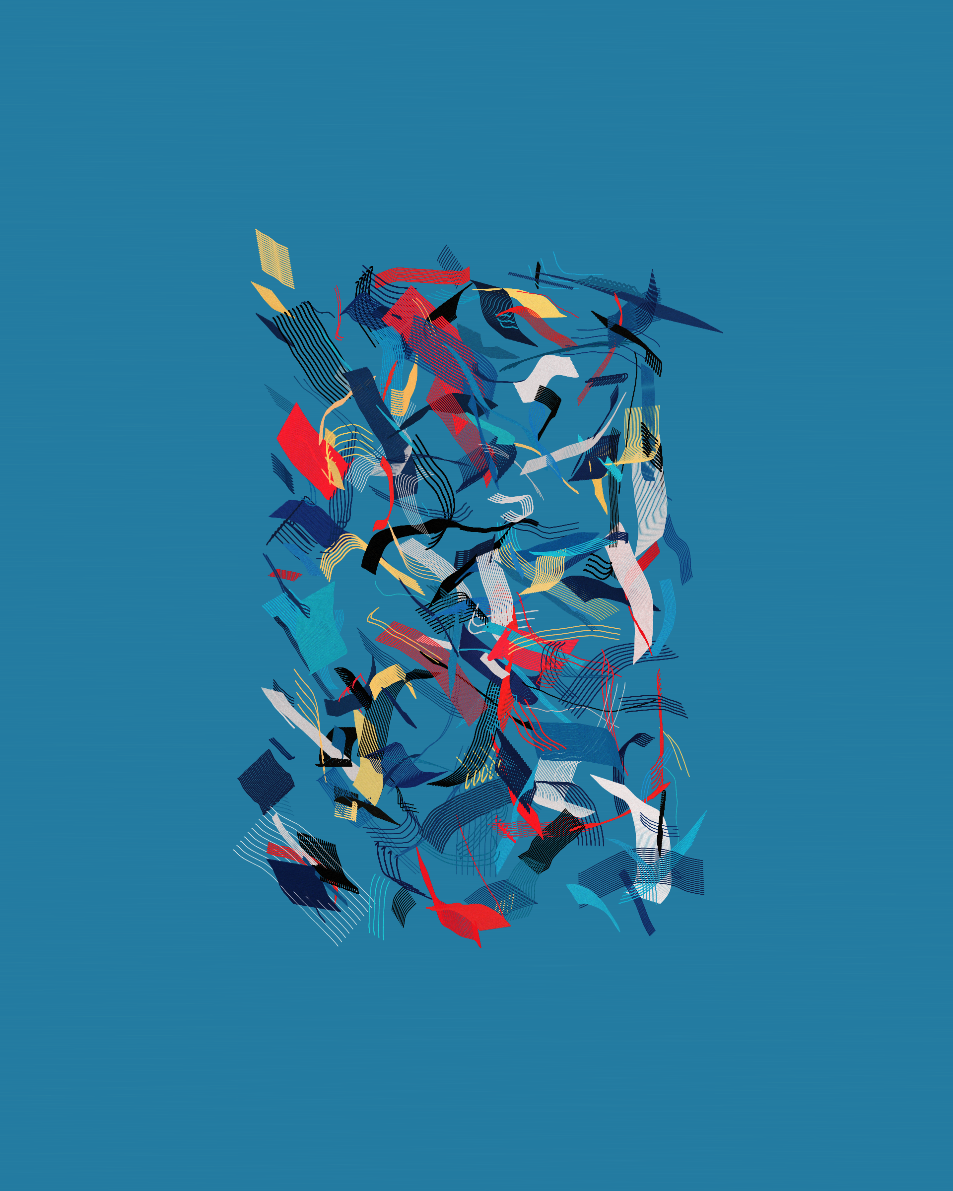 Art Blocks - Art Blocks v2 - Rinascita #803 - NFT # 121000803