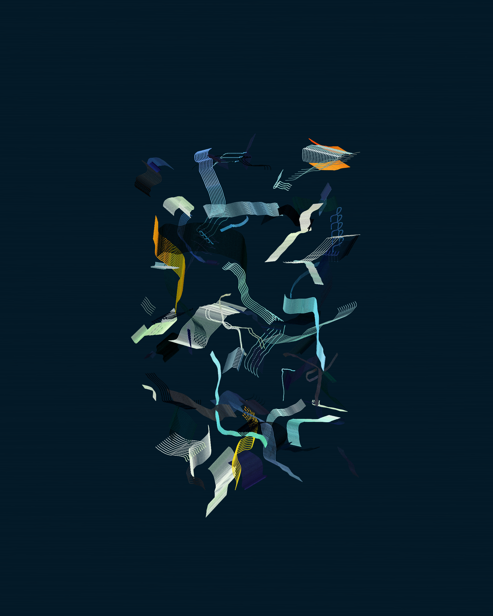 Art Blocks - Art Blocks v2 - Rinascita #805 - NFT # 121000805