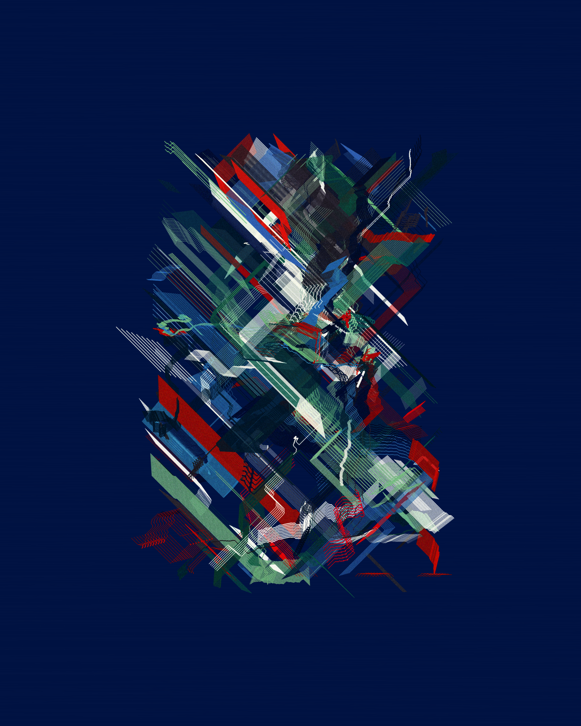 Art Blocks - Art Blocks v2 - Rinascita #822 - NFT # 121000822