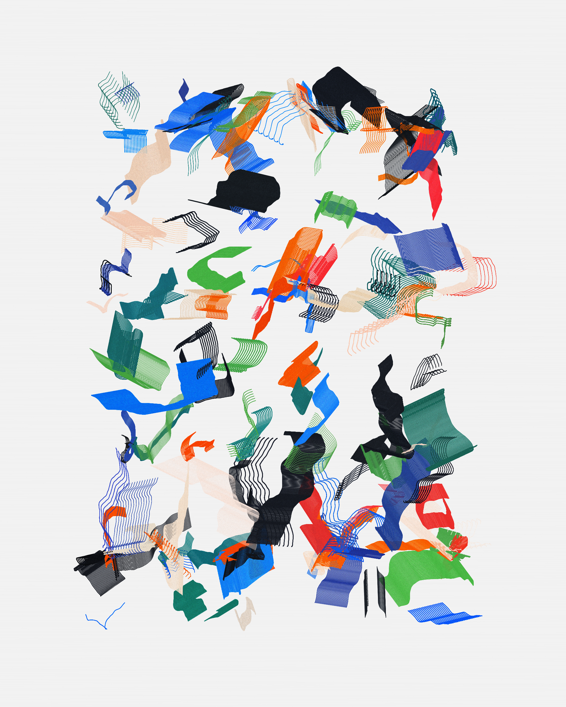 Art Blocks - Art Blocks v2 - Rinascita #827 - NFT # 121000827