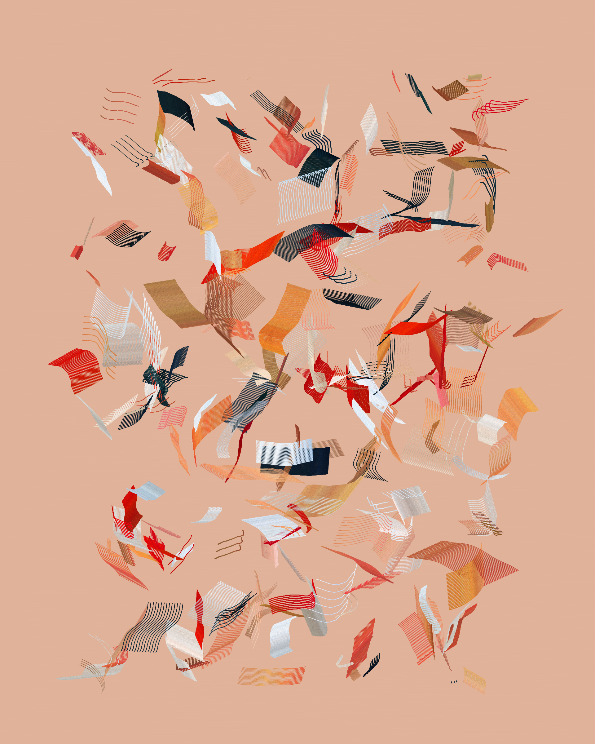 Art Blocks - Art Blocks v2 - Rinascita #831 - NFT # 121000831