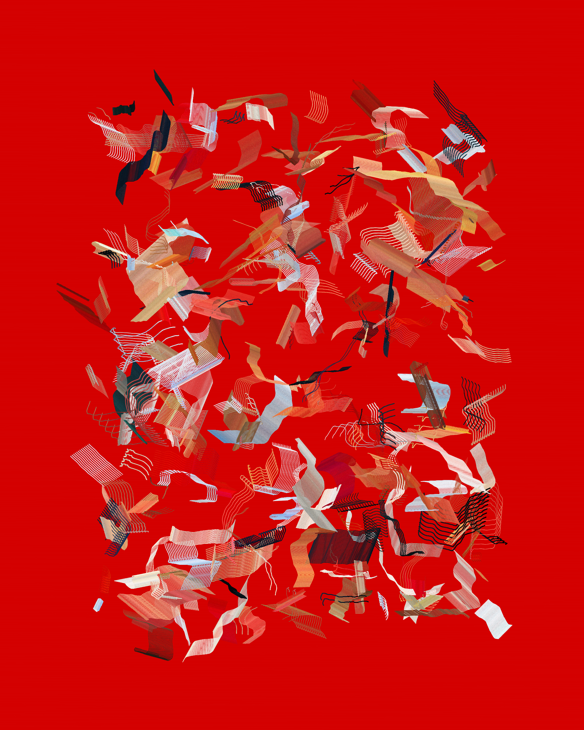 Art Blocks - Art Blocks v2 - Rinascita #832 - NFT # 121000832