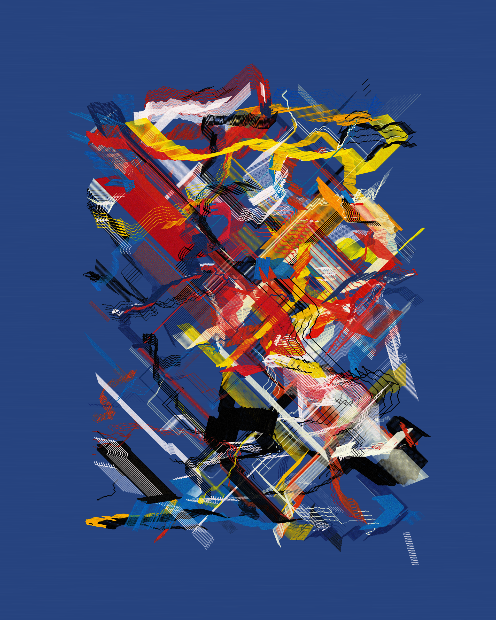 Art Blocks - Art Blocks v2 - Rinascita #833 - NFT # 121000833