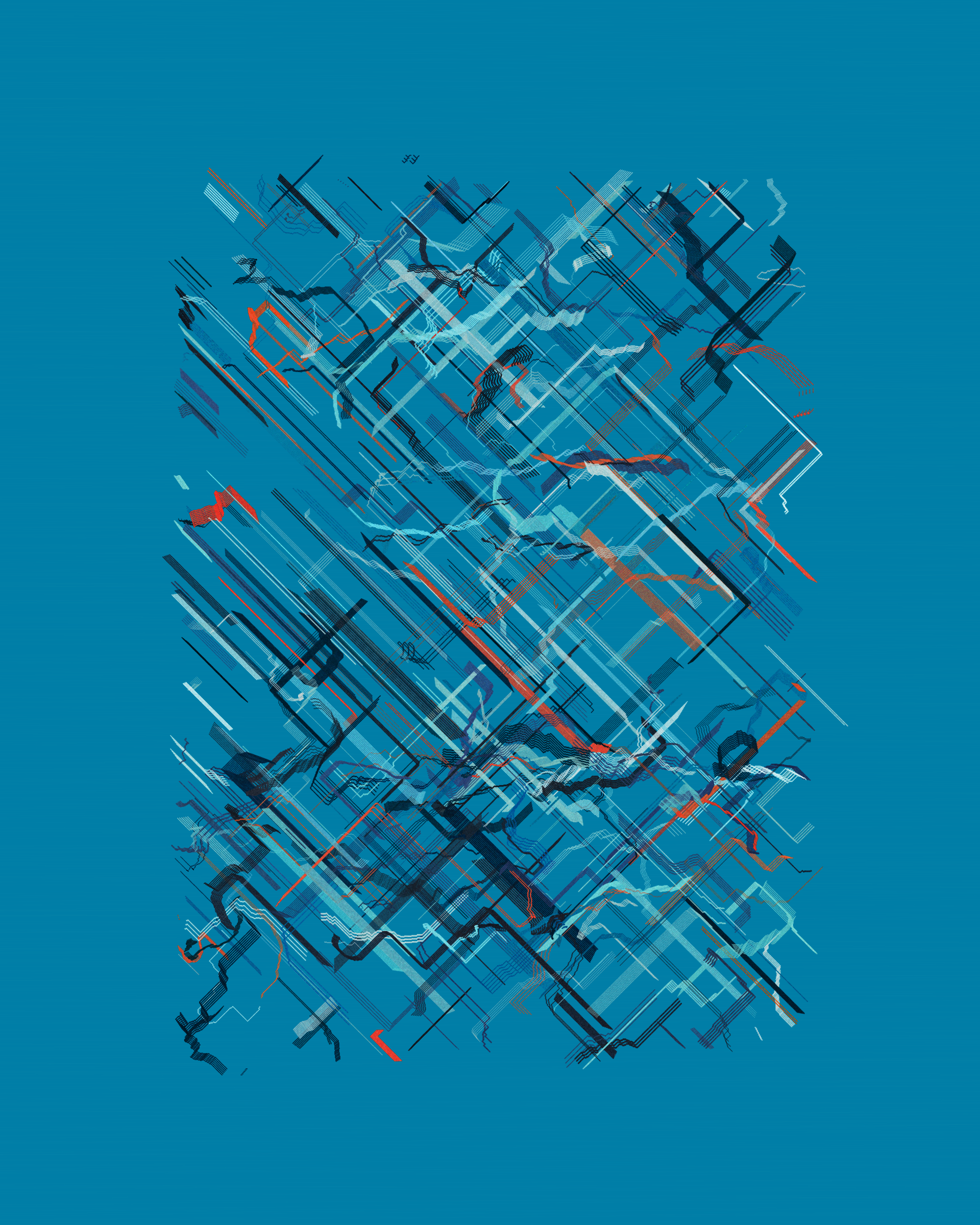 Art Blocks - Art Blocks v2 - Rinascita #835 - NFT # 121000835