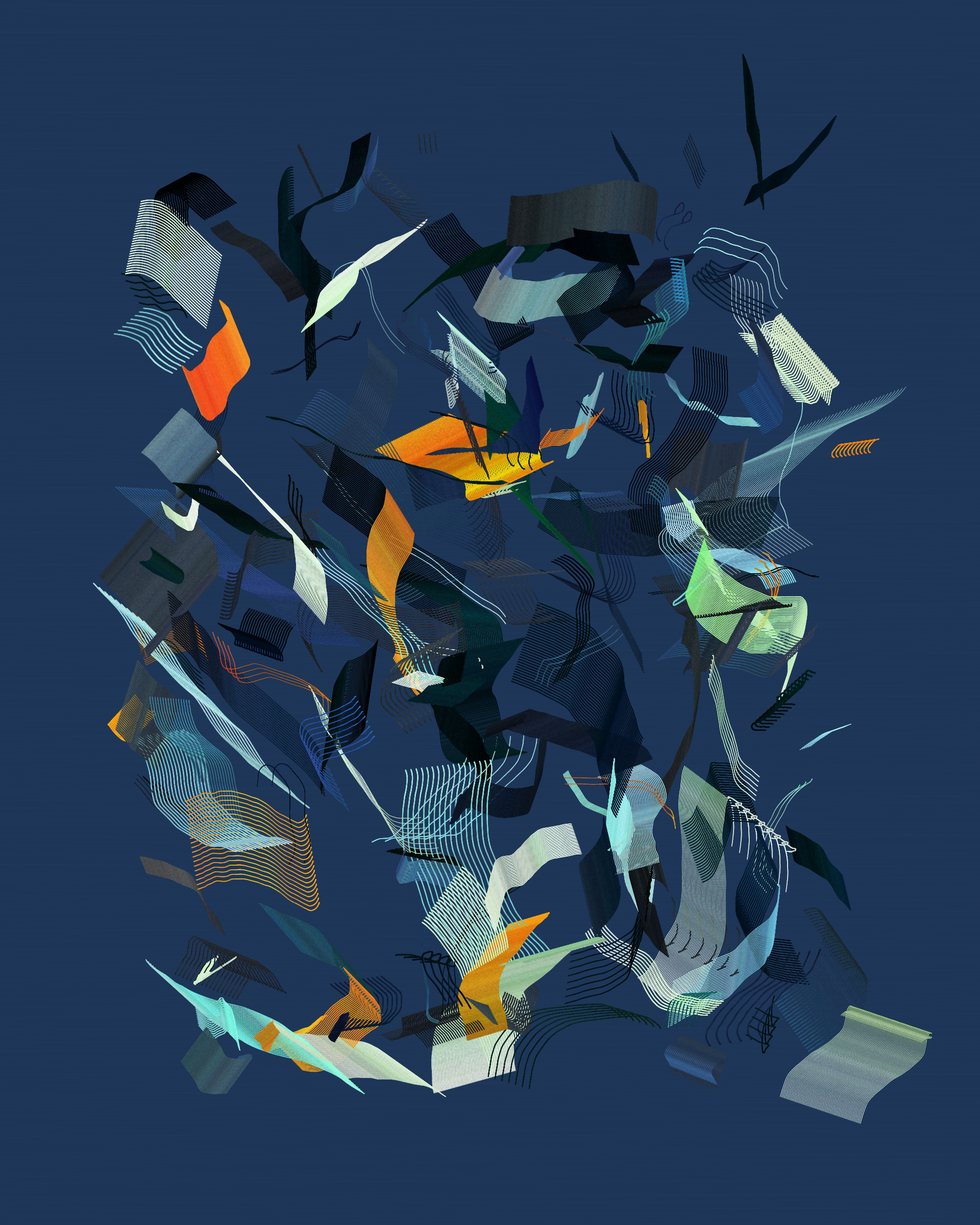 Art Blocks - Art Blocks v2 - Rinascita #837 - NFT # 121000837