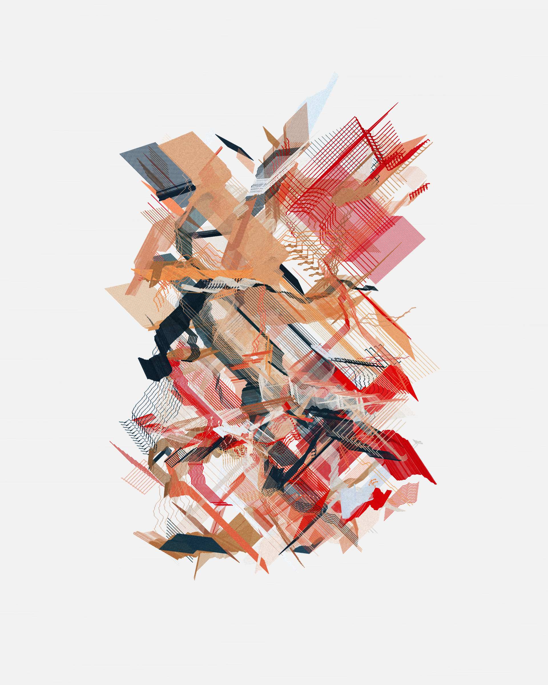 Art Blocks - Art Blocks v2 - Rinascita #840 - NFT # 121000840