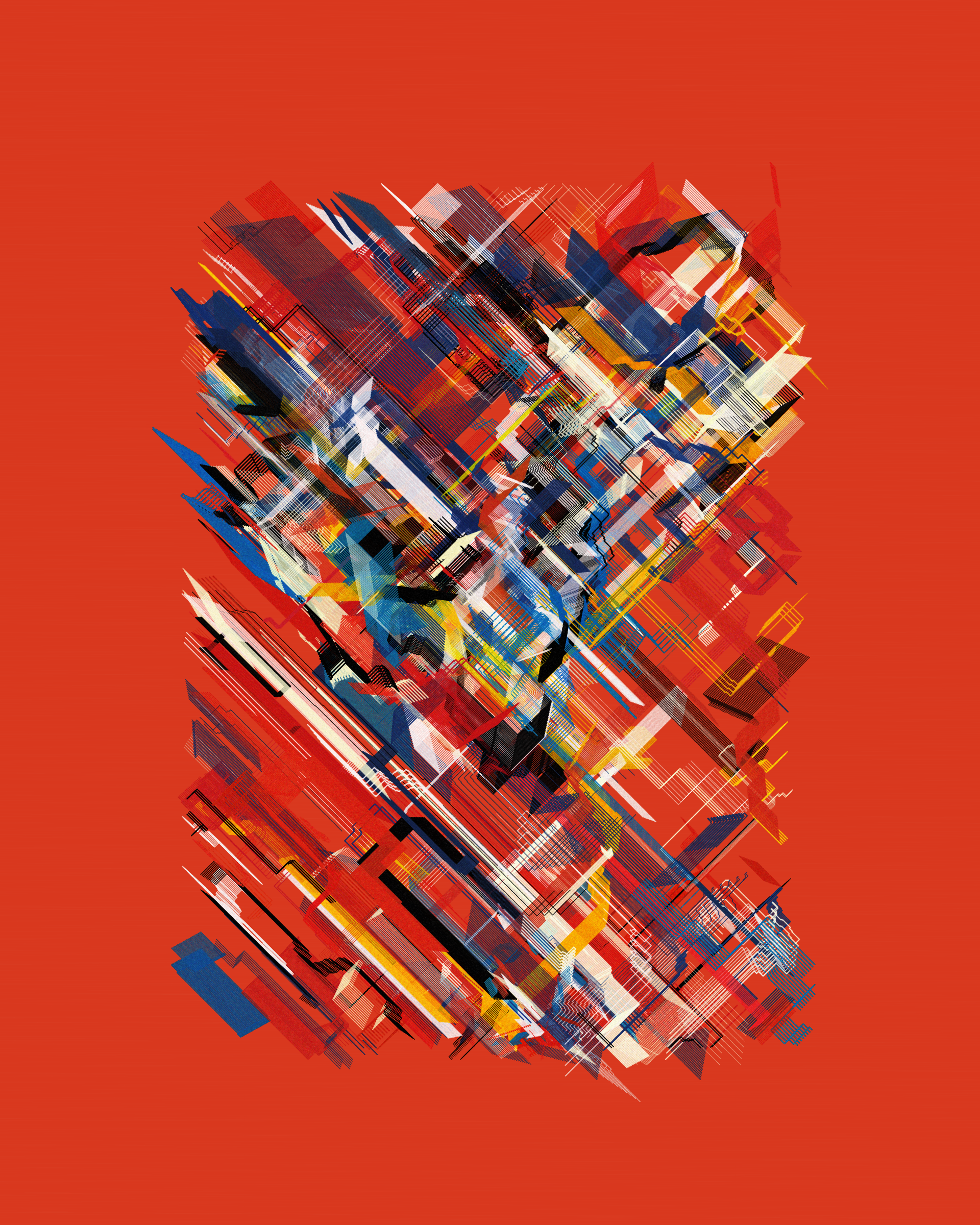 Art Blocks - Art Blocks v2 - Rinascita #841 - NFT # 121000841