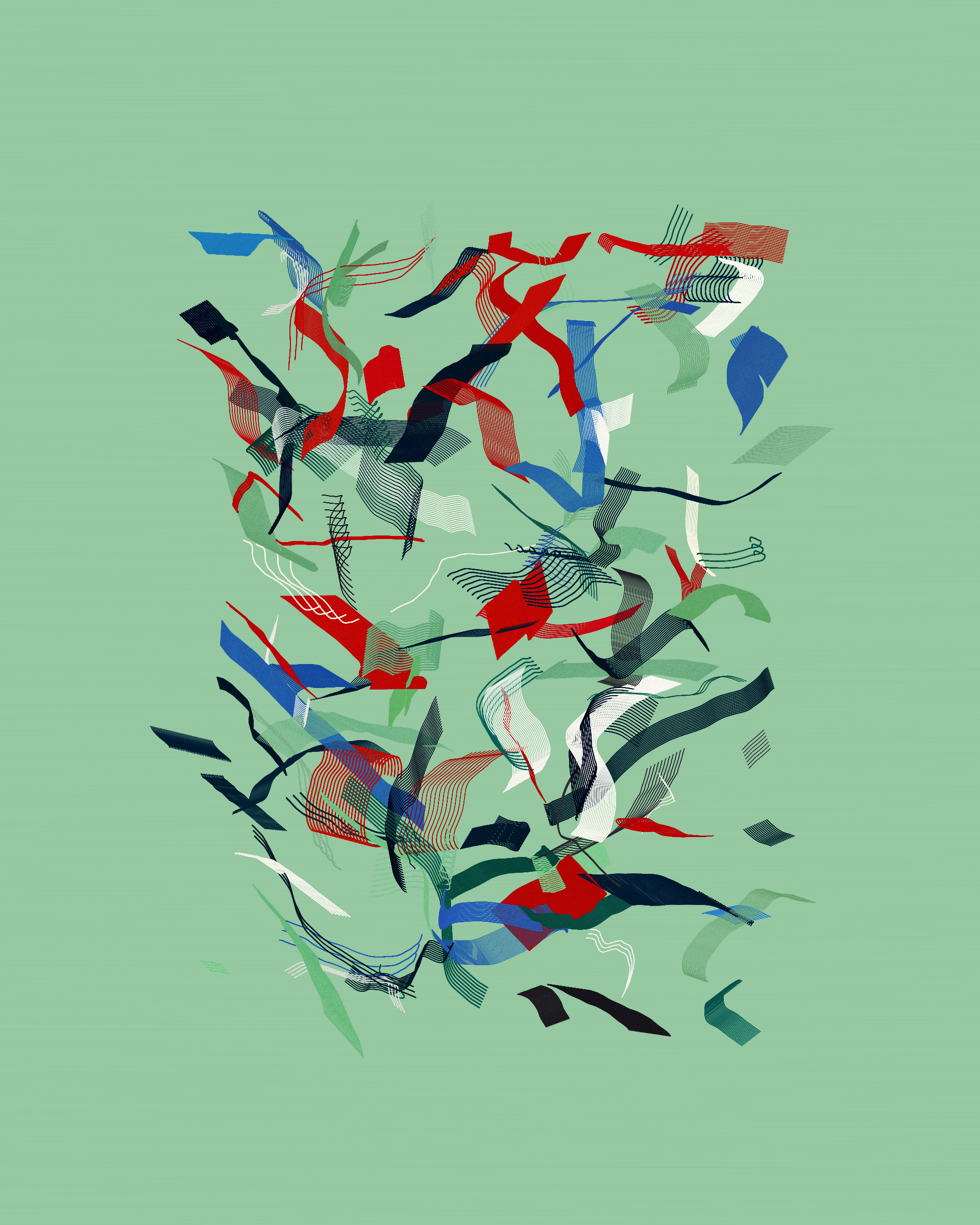 Art Blocks - Art Blocks v2 - Rinascita #842 - NFT # 121000842