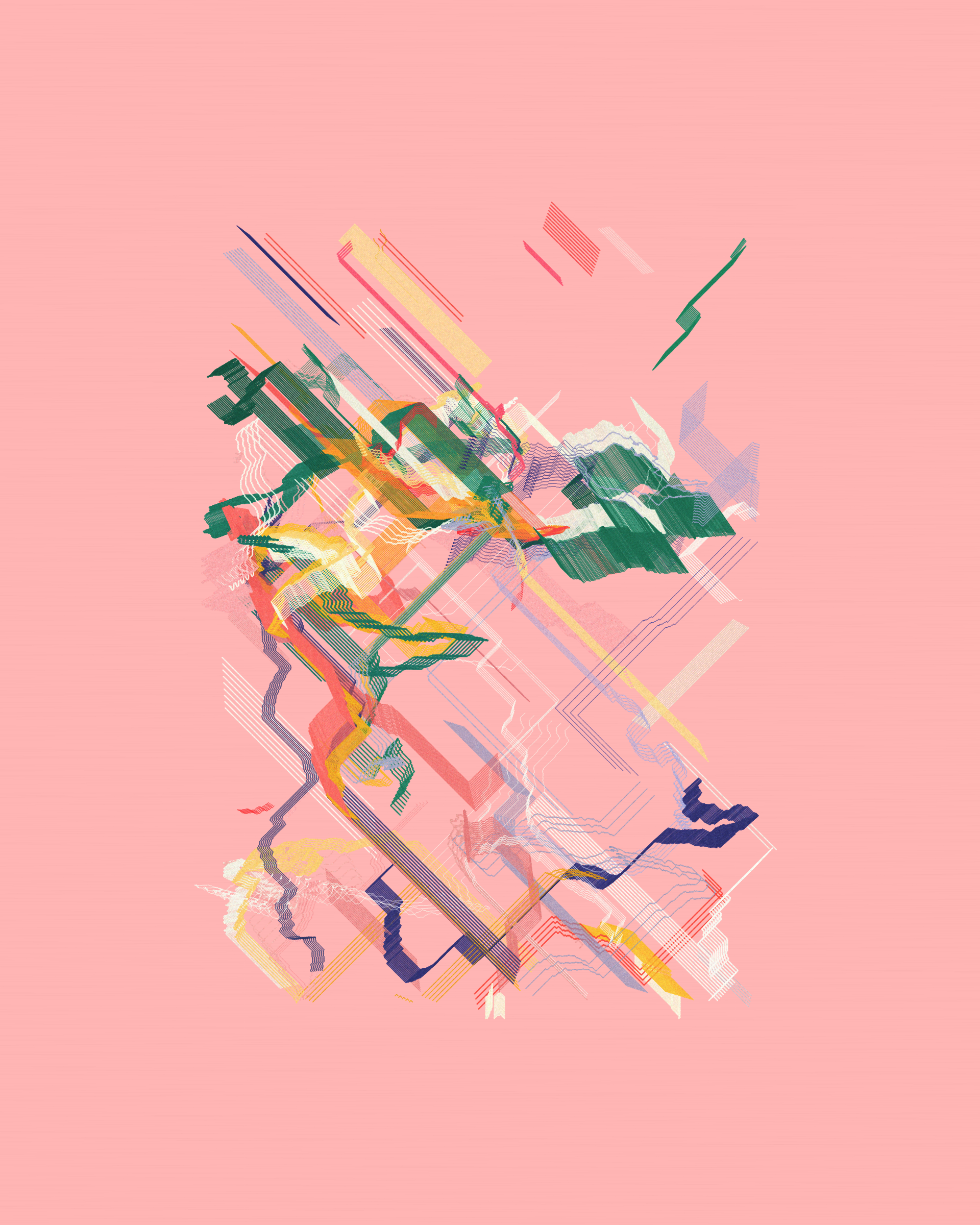 Art Blocks - Art Blocks v2 - Rinascita #845 - NFT # 121000845