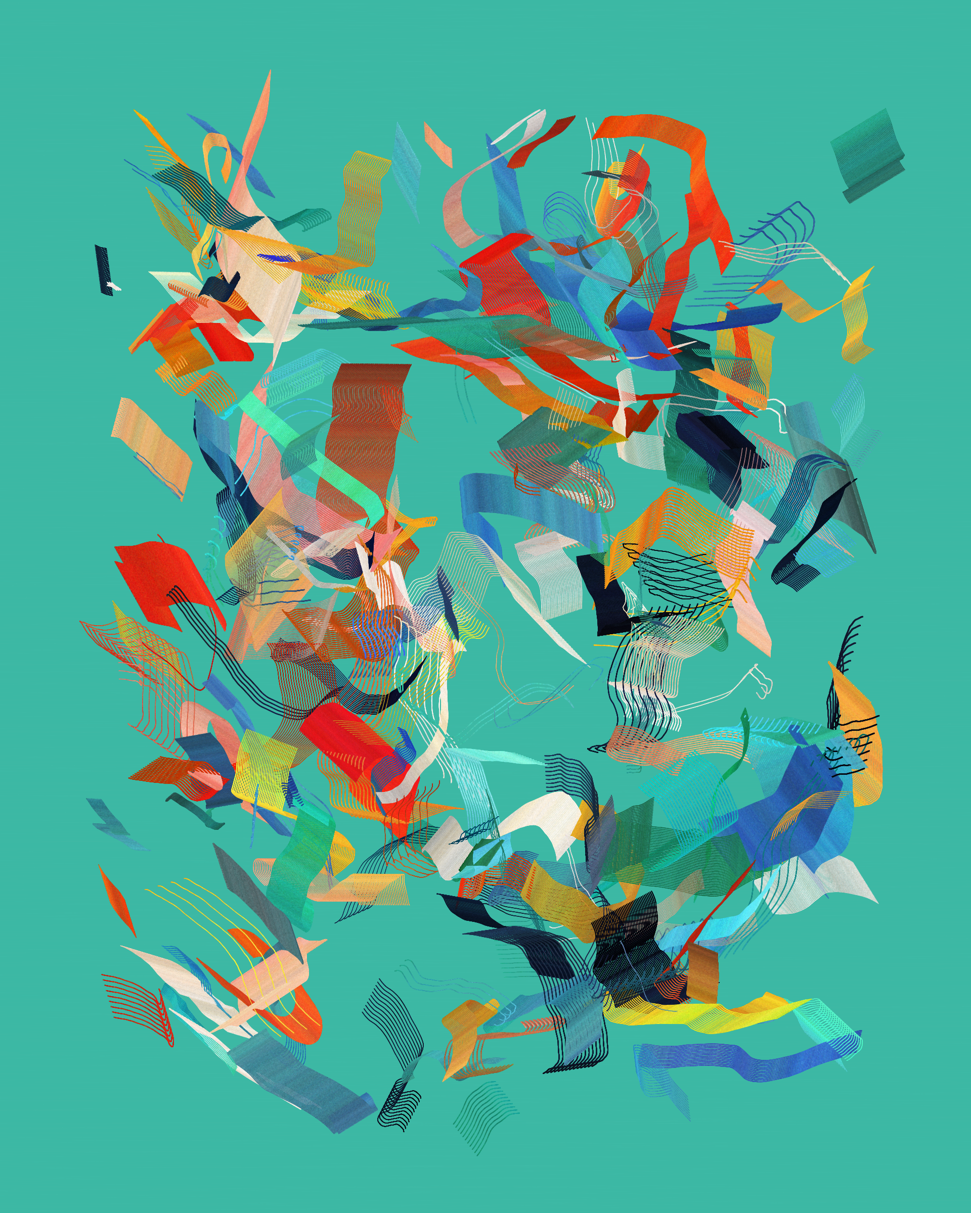 Art Blocks - Art Blocks v2 - Rinascita #847 - NFT # 121000847