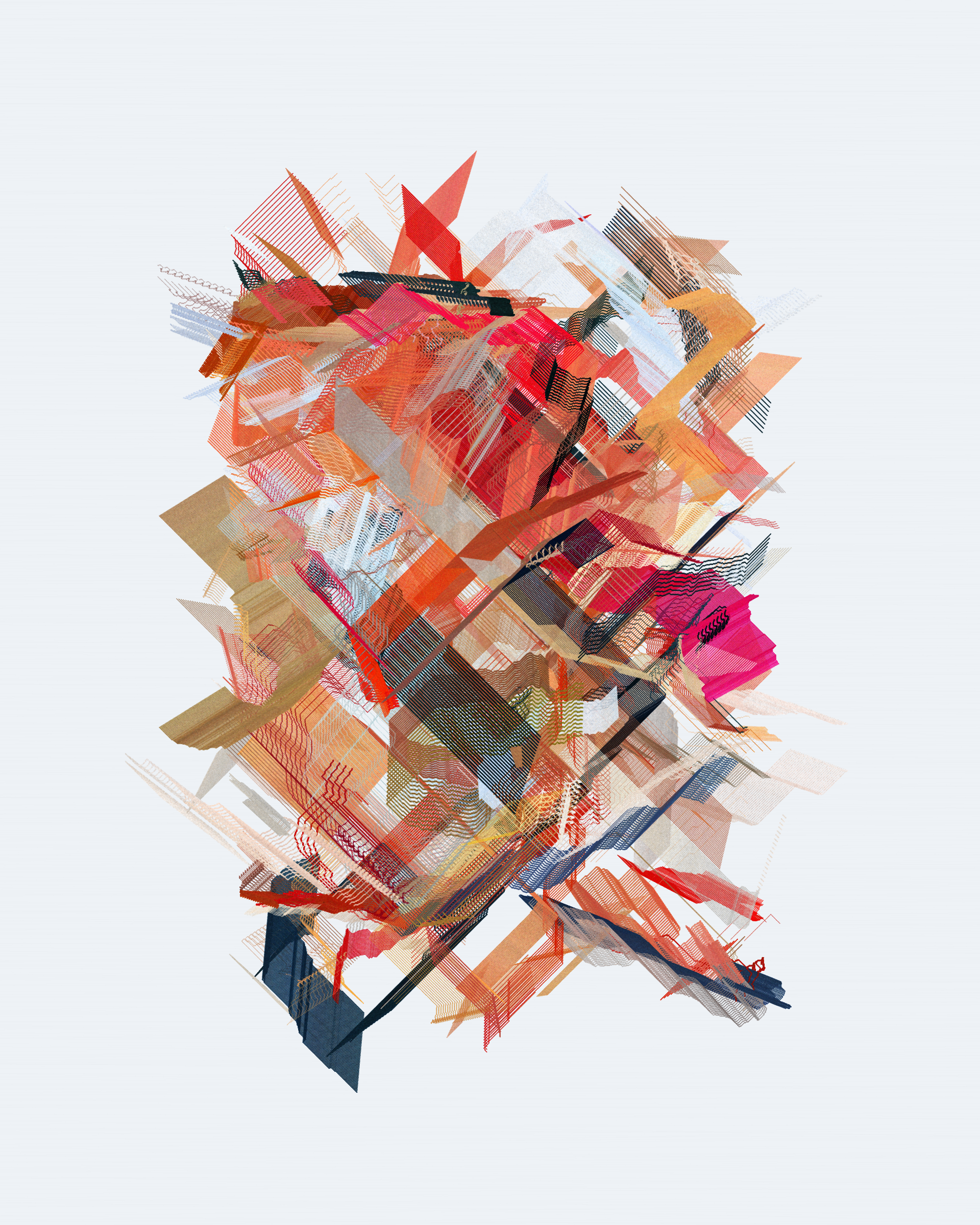 Art Blocks - Art Blocks v2 - Rinascita #852 - NFT # 121000852