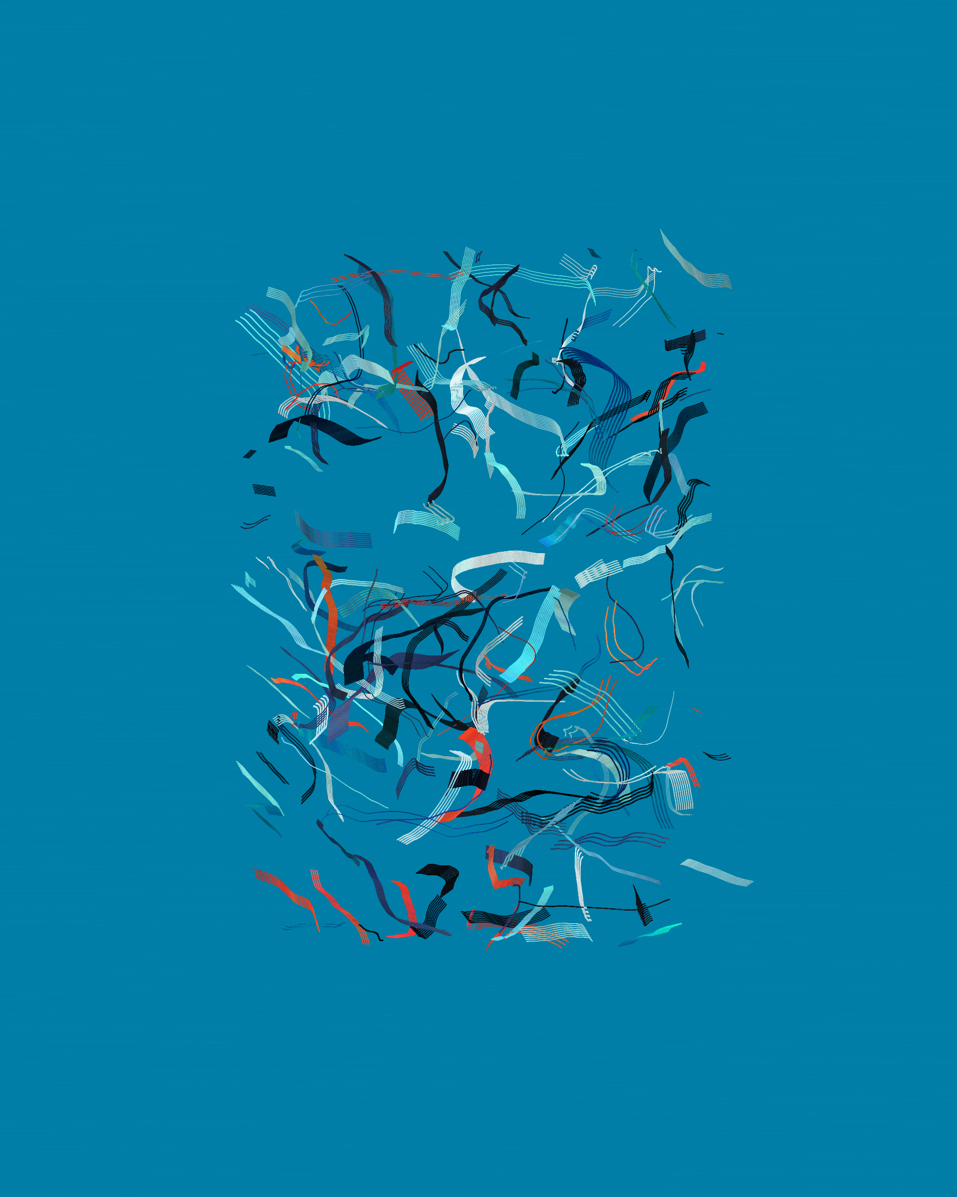 Art Blocks - Art Blocks v2 - Rinascita #861 - NFT # 121000861