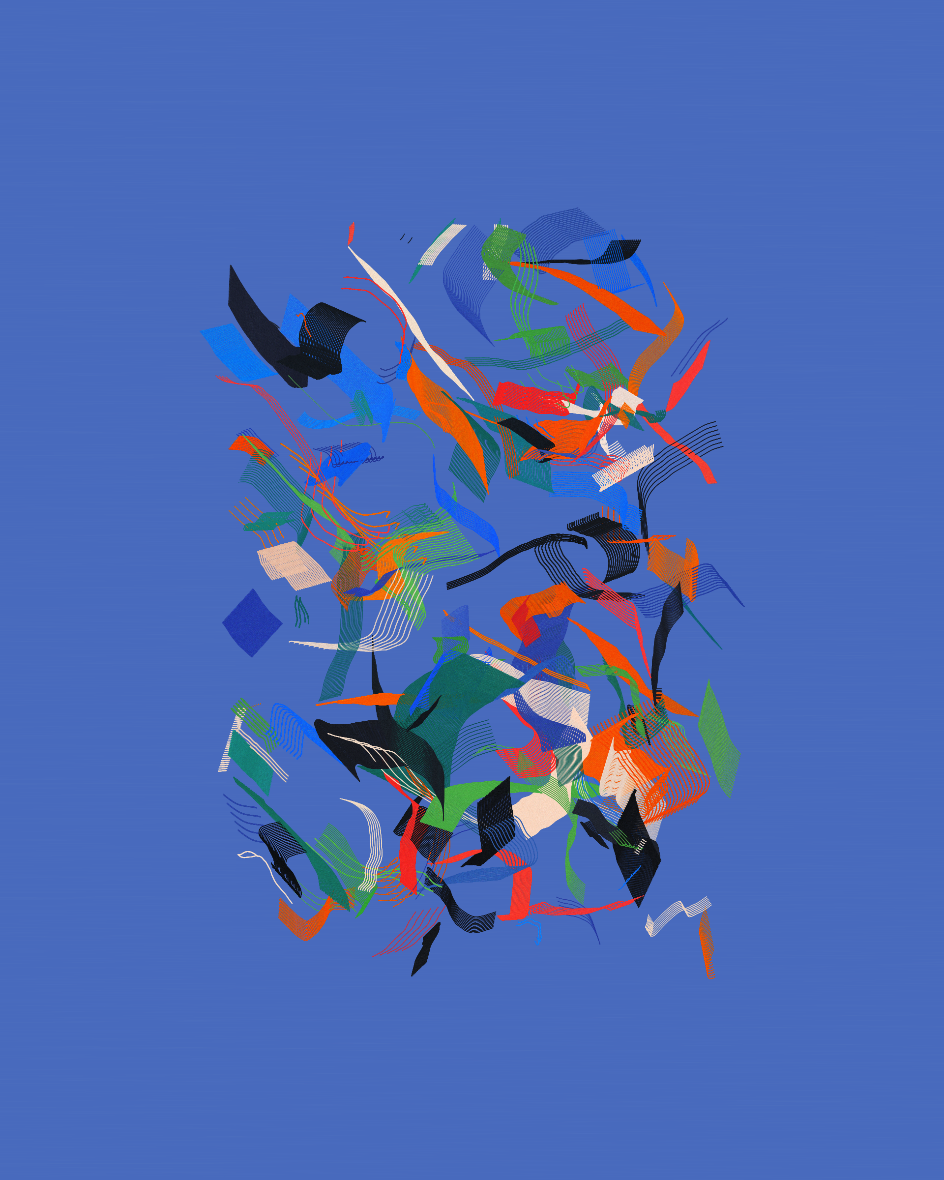 Art Blocks - Art Blocks v2 - Rinascita #866 - NFT # 121000866