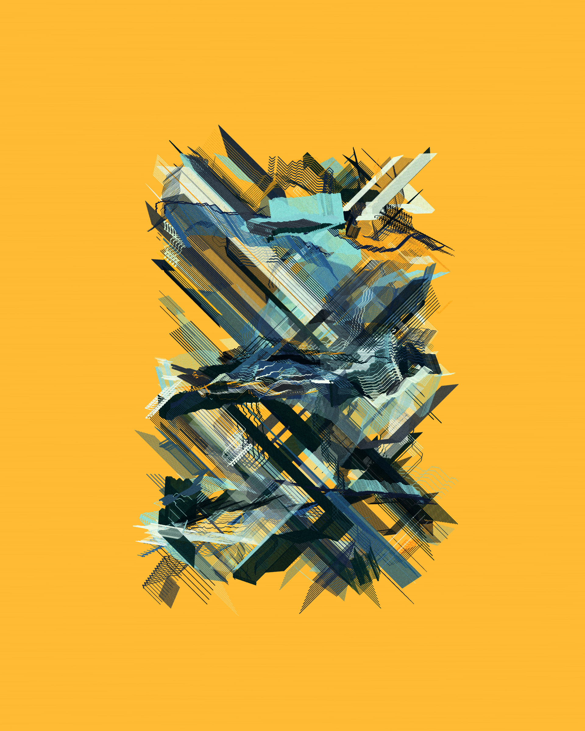 Art Blocks - Art Blocks v2 - Rinascita #873 - NFT # 121000873