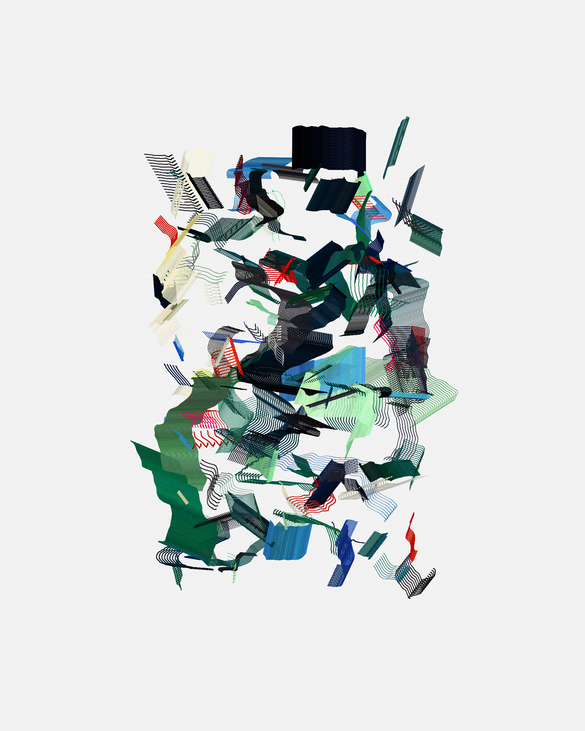 Art Blocks - Art Blocks v2 - Rinascita #877 - NFT # 121000877