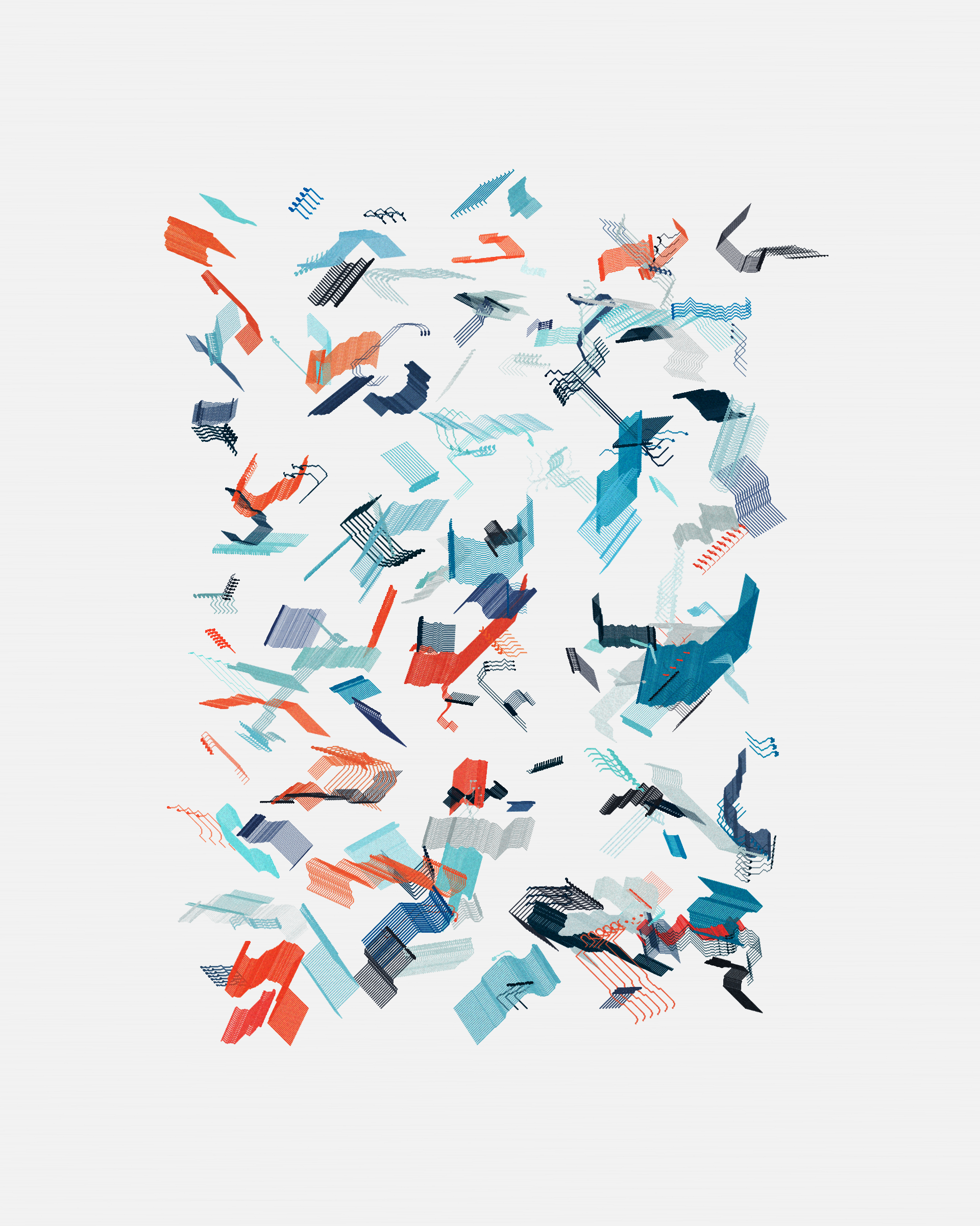 Art Blocks - Art Blocks v2 - Rinascita #878 - NFT # 121000878