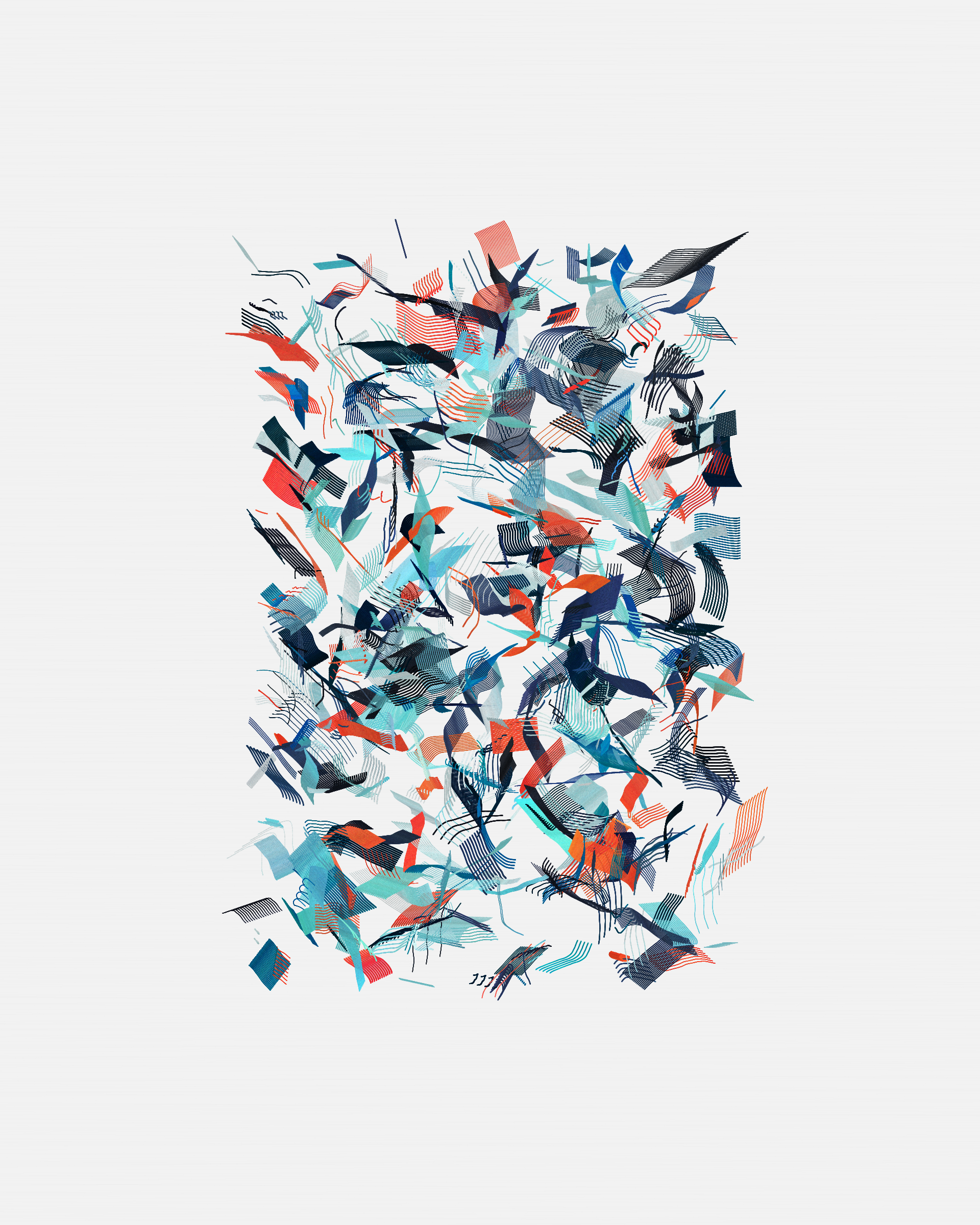 Art Blocks - Art Blocks v2 - Rinascita #883 - NFT # 121000883